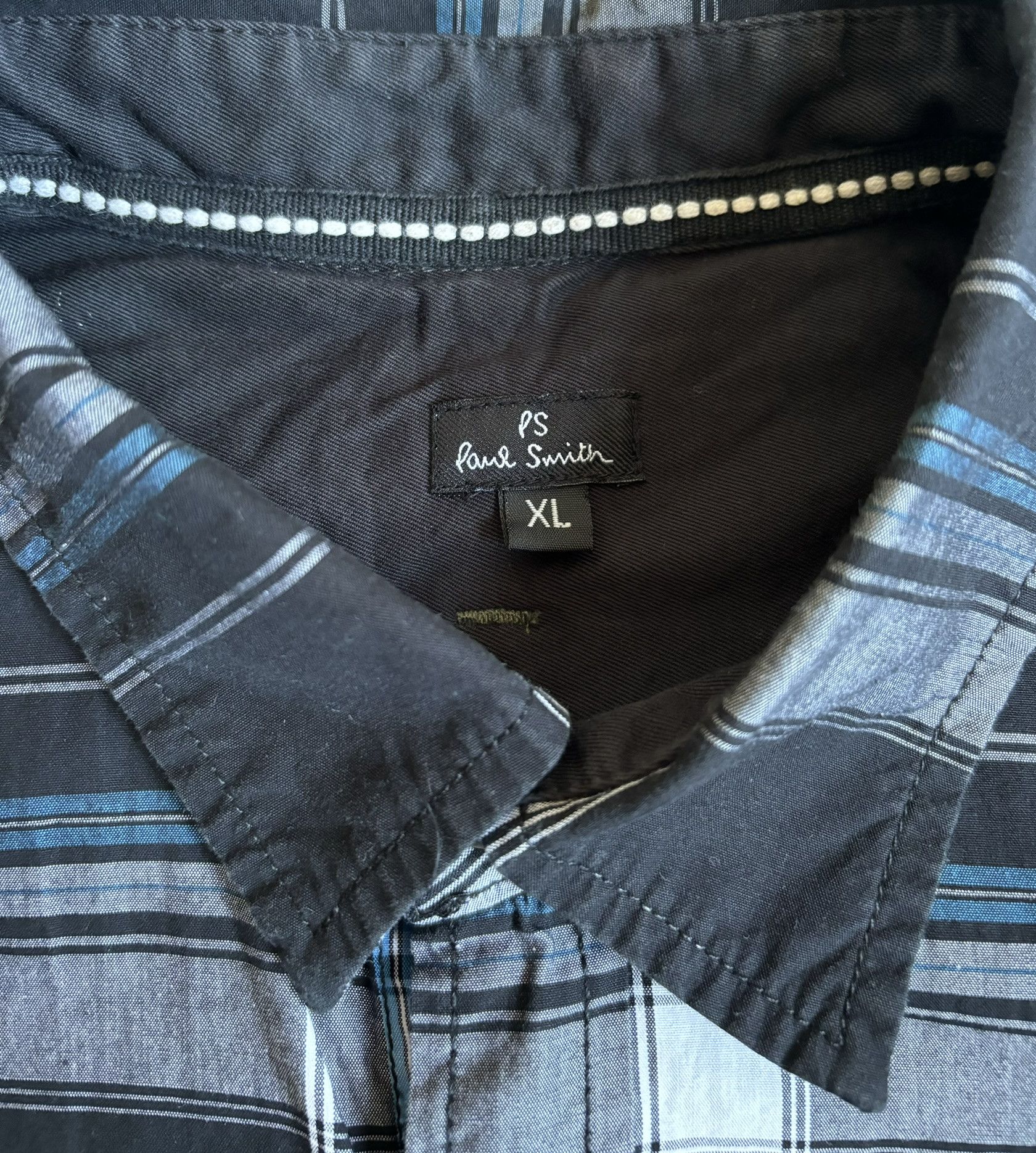 Paul Smith Paul Smith Italian Fit 69 black white check shirt size XL Size US XL / EU 56 / 4 - 12 Thumbnail