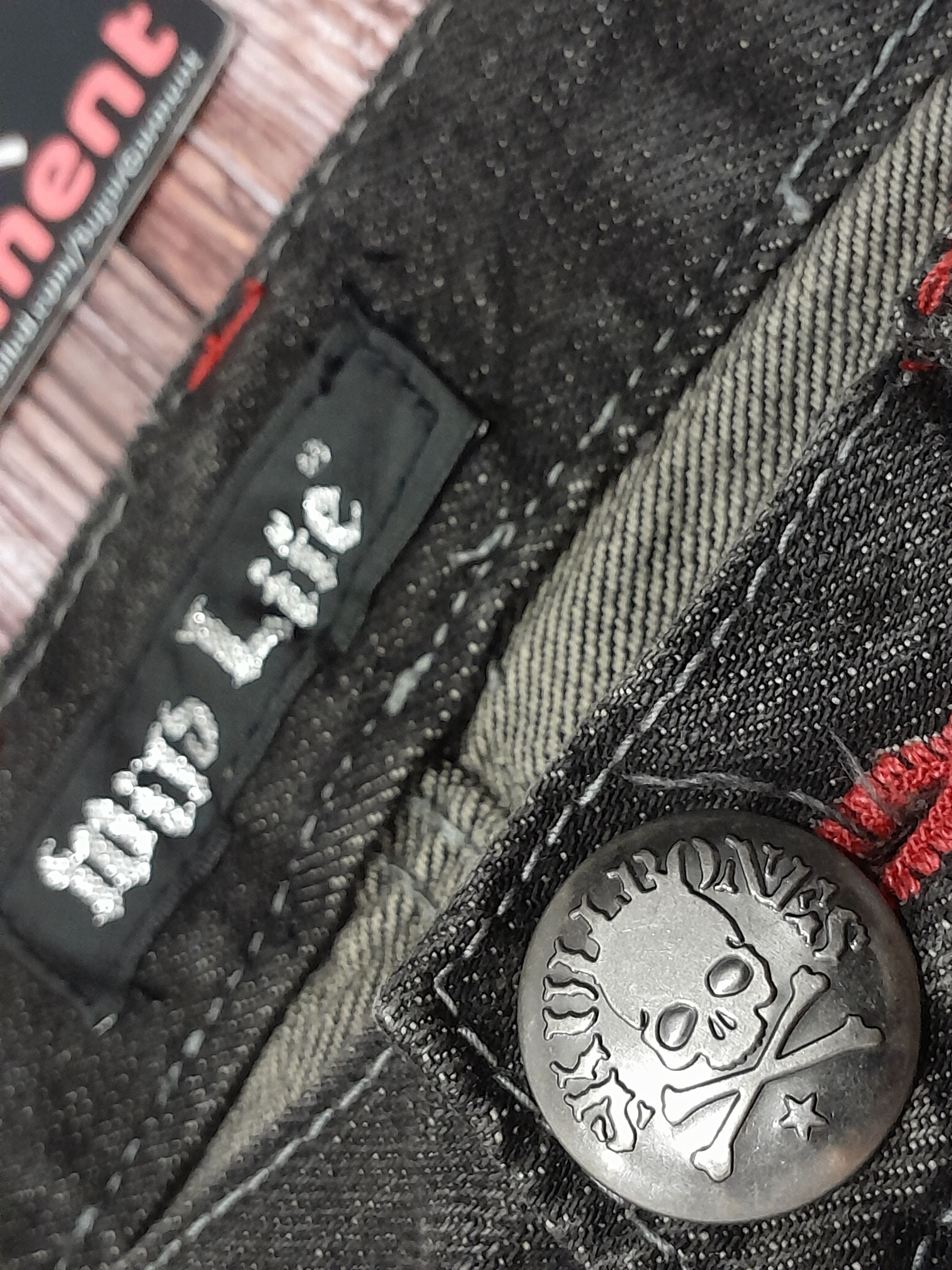 Japanese Brand × Vintage Japanese Brand Skull Wild Life Vintage Jeans Punk Size US 31 - 6 Thumbnail