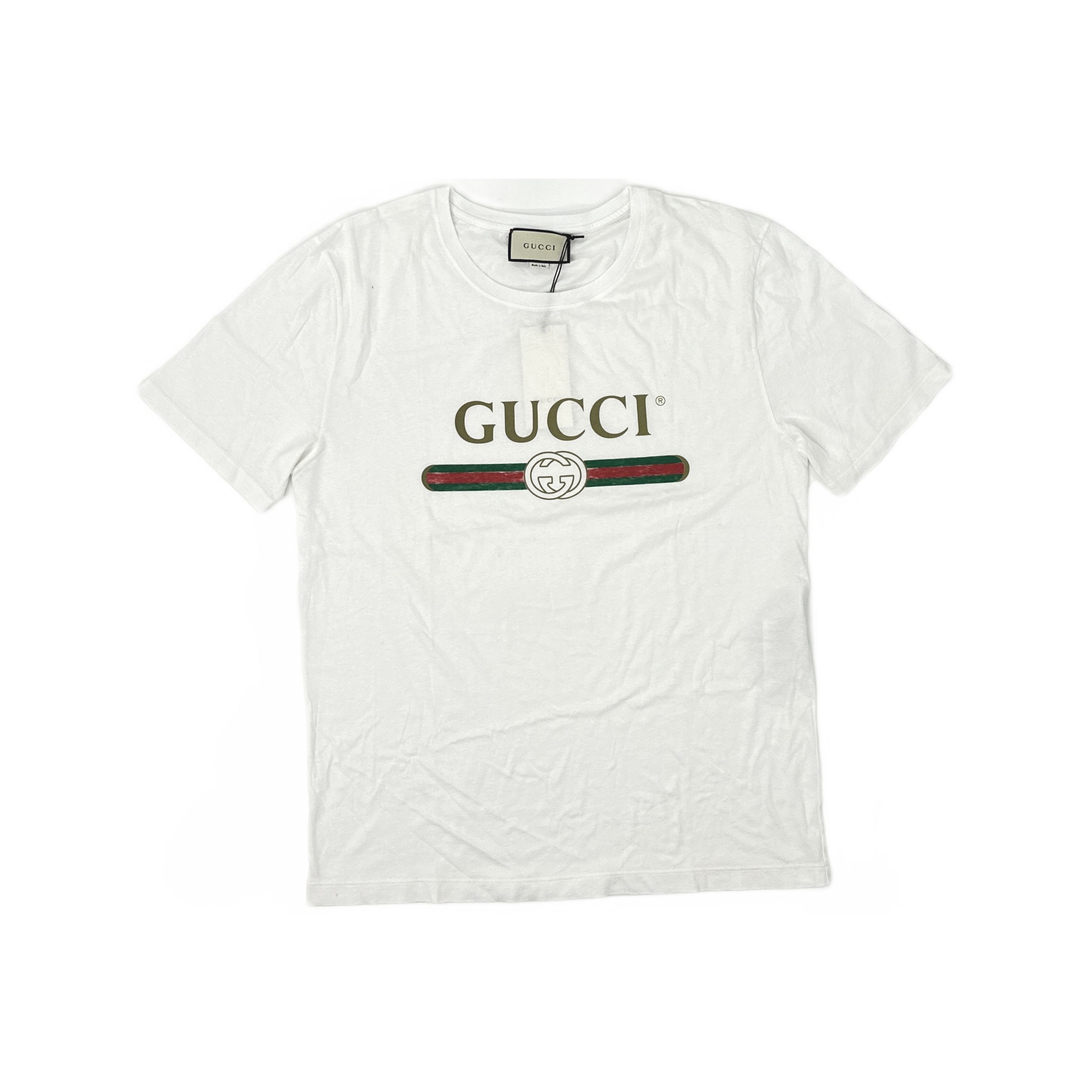 Gucci Gucci Logo Print T-Shirt XL Size US XL / EU 56 / 4 - 1 Thumbnail