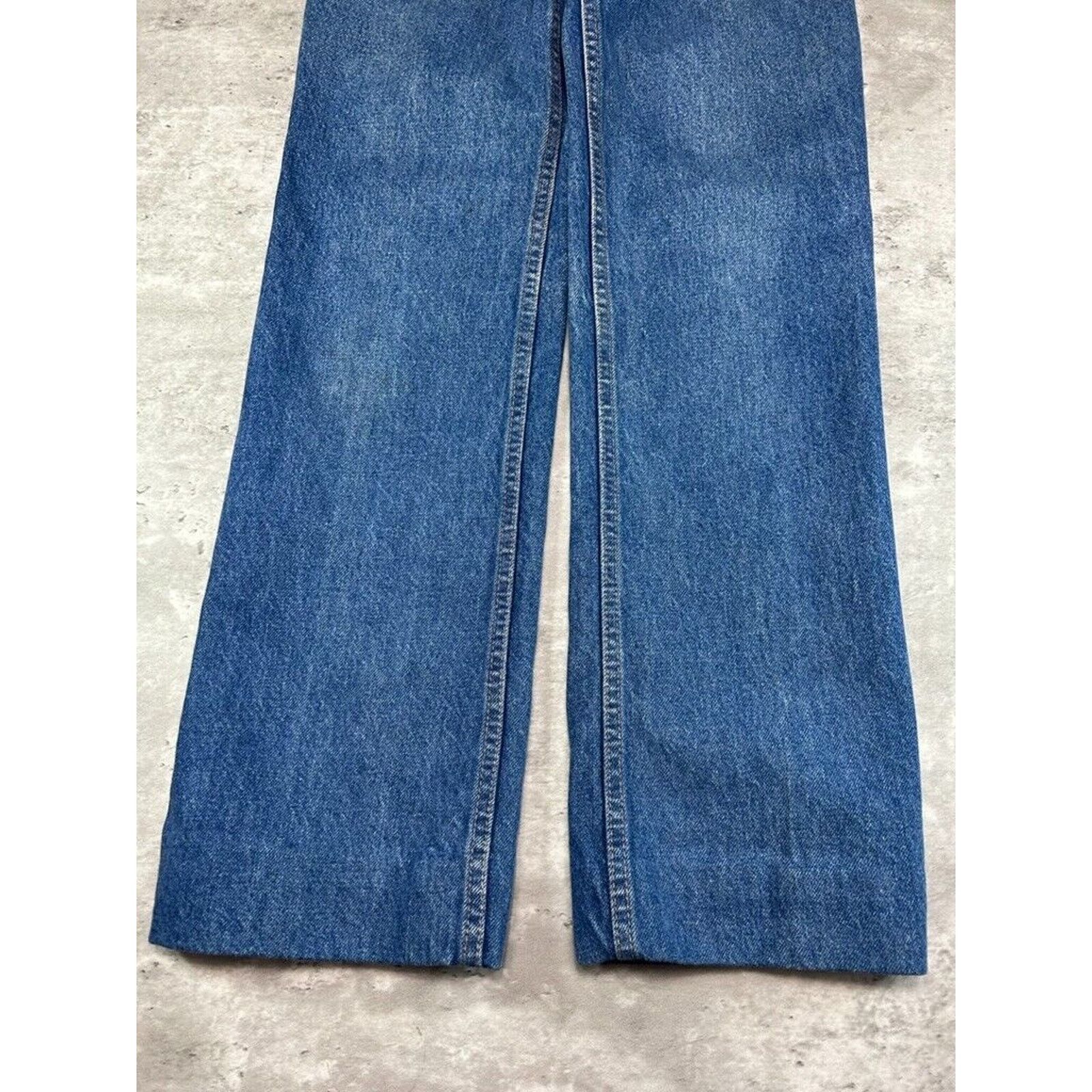 Levi's Vintage 80s/90s Levis Orange Tab Dark Wash Denim Pants Sz 25 Size US 26 / EU 42 - 6 Thumbnail
