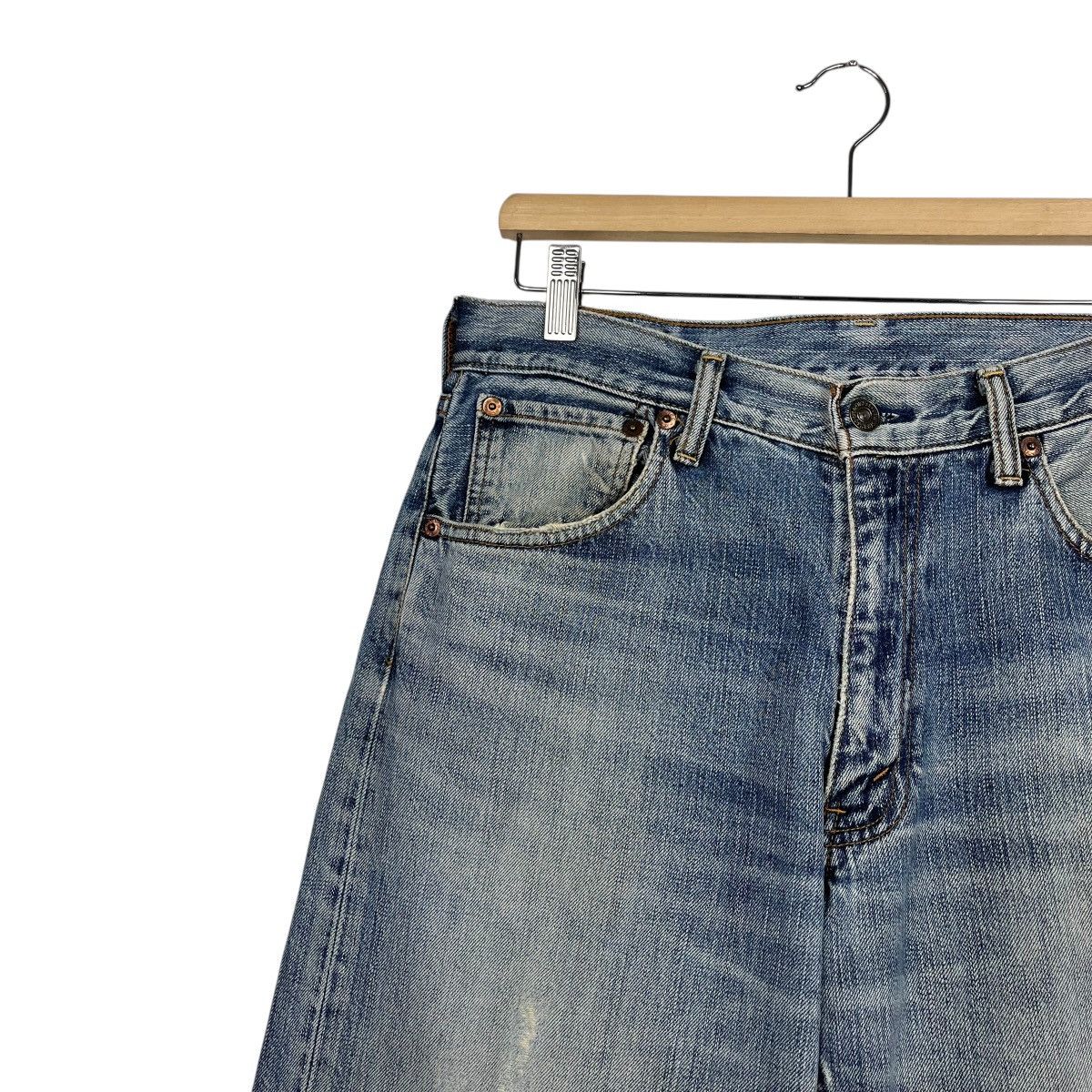 Levi's Vintage Levis Lot 503 Distressed Denim Jeans Size US 31 - 6 Thumbnail