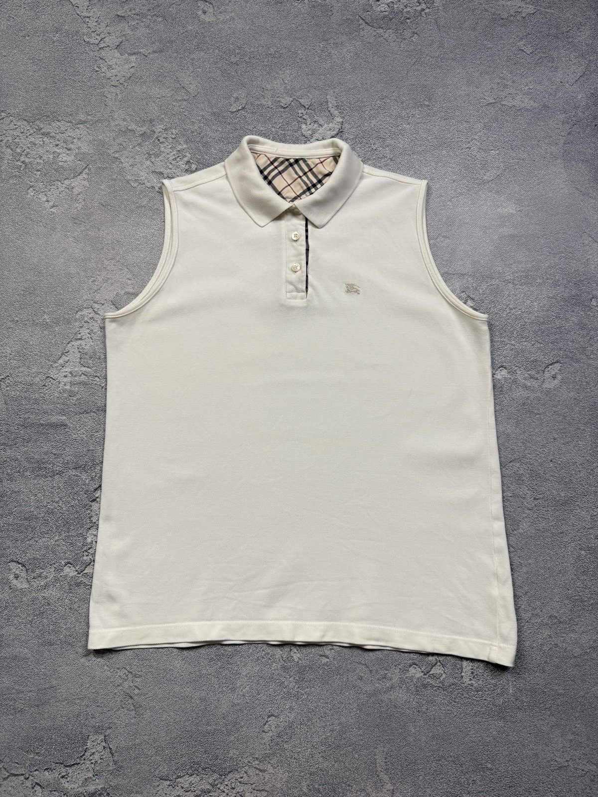 Burberry Vintage Burberry Nova Check Tanktop Size US M / EU 48-50 / 2 - 1 Thumbnail