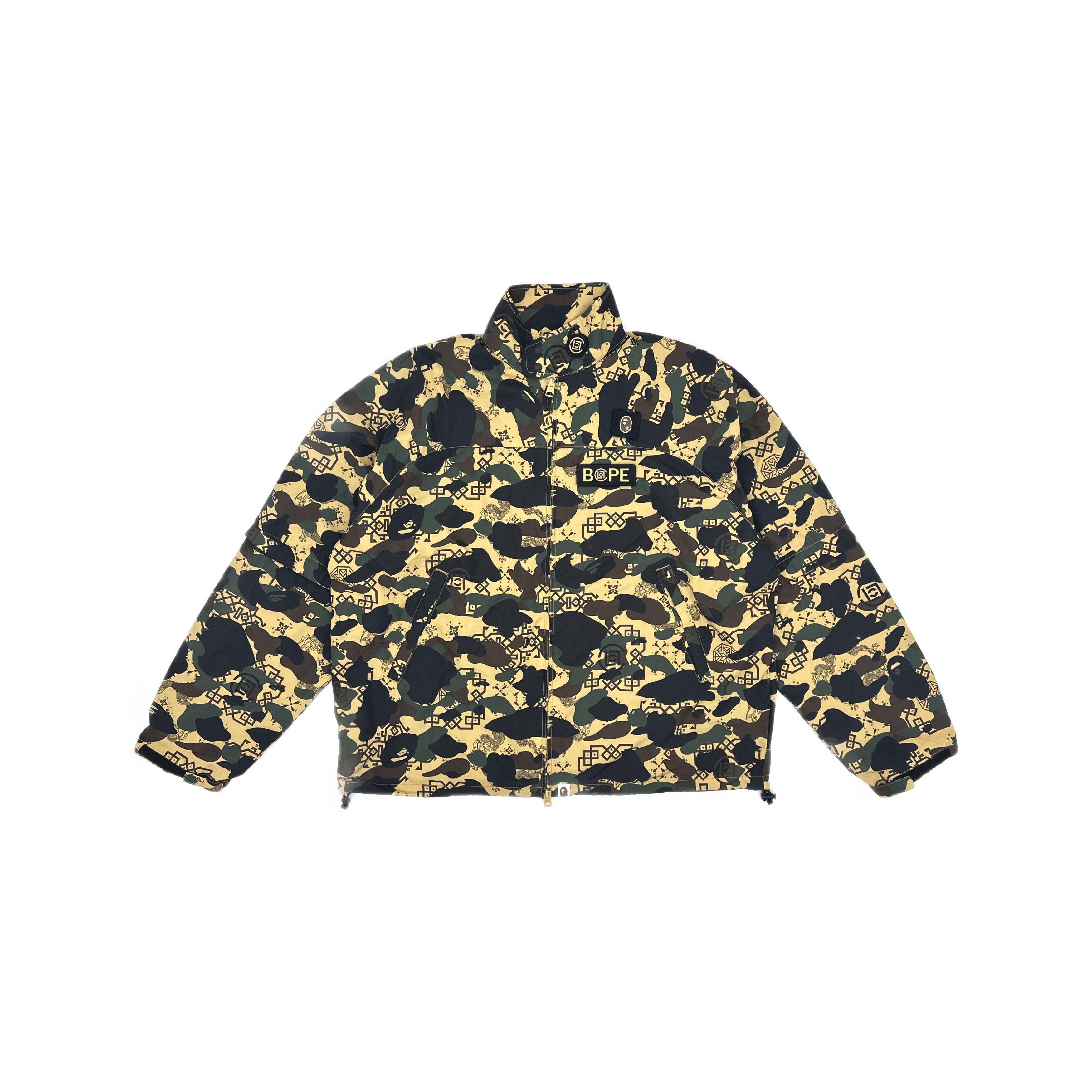 Bape A Bathing Ape x CLOT Camo Jacket Size 2XL Size US XXL / EU 58 / 5 - 1 Thumbnail