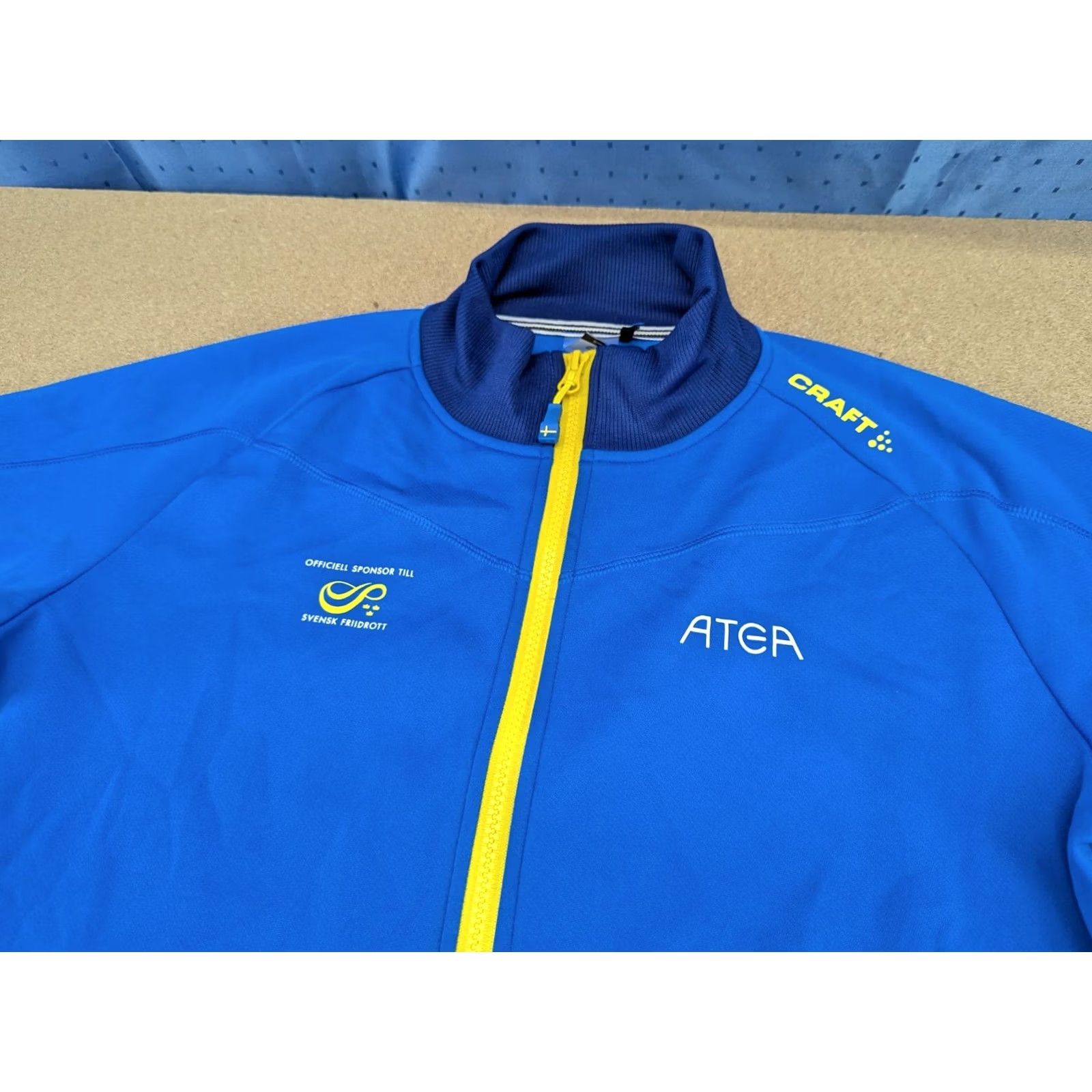 Vintage CRAFT Track Jacket Women Size L Sweden National Hockey Team Blue Size L / US 10 / IT 46 - 4 Thumbnail