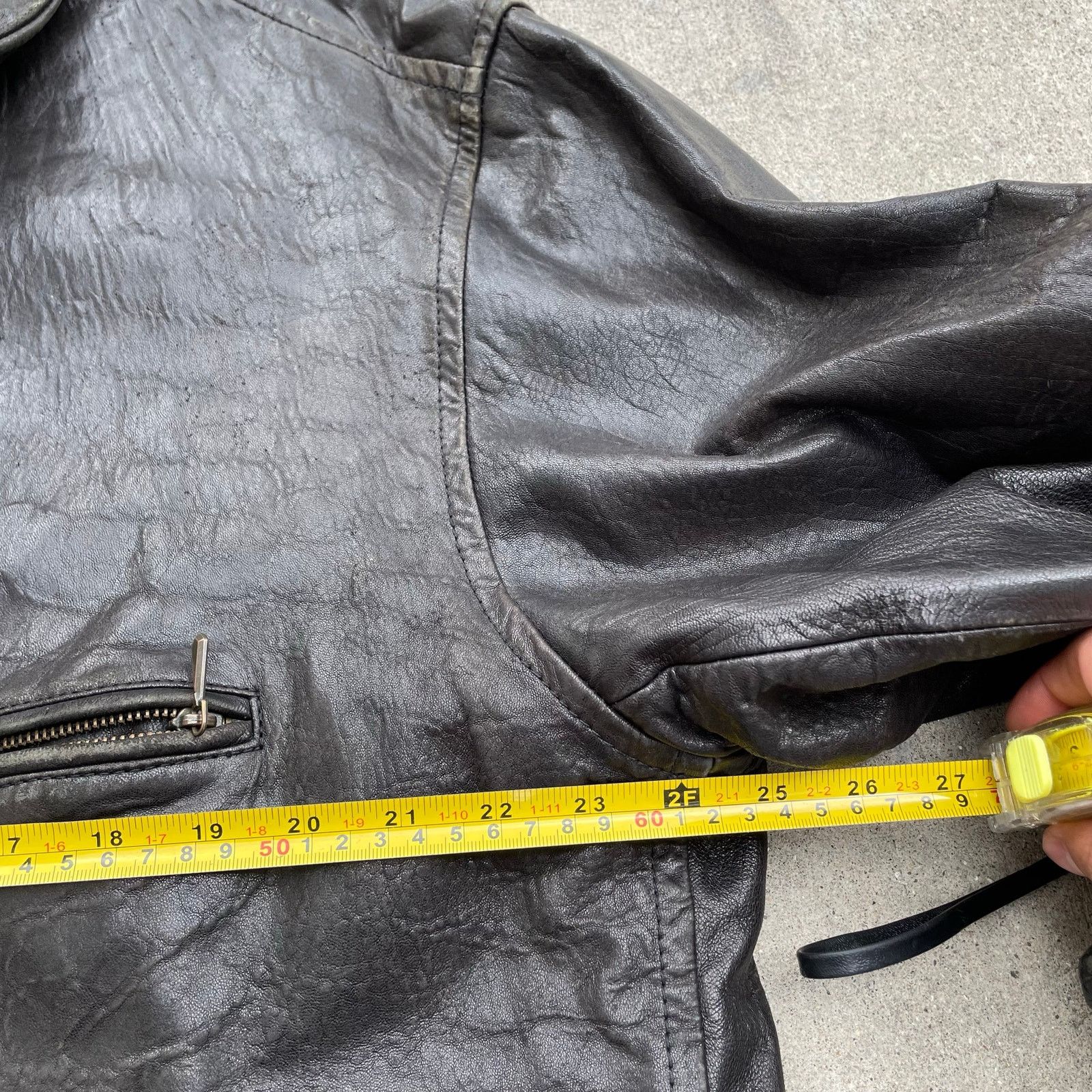 C.P. Company C.P. Company Massimo Osti Pelle Leather Jacket Black Mens L Size US L / EU 52-54 / 3 - 12 Thumbnail