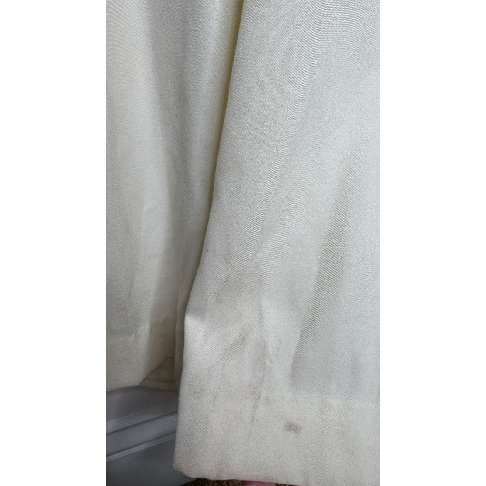 Vintage 1980s Ivory Crest Tuxedo Jumpsuit Gold Button Power Suit S Size 28" / US 6 / IT 42 - 11 Thumbnail