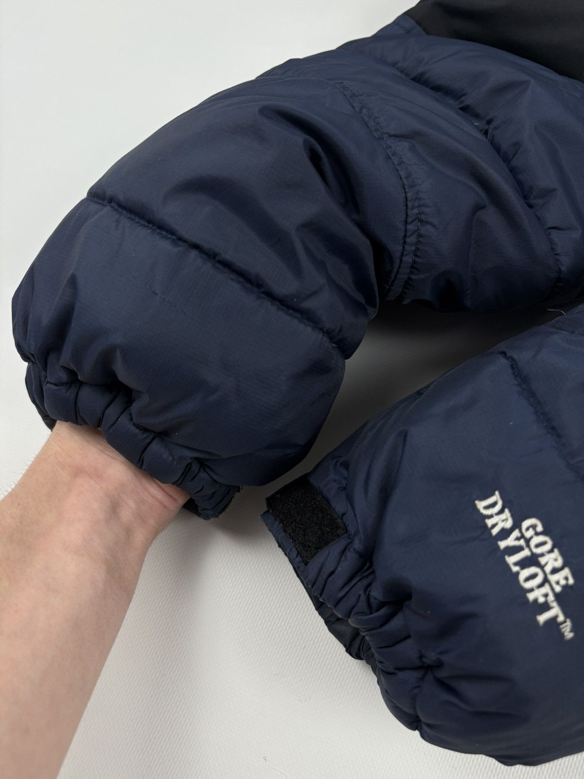 The North Face Rare 80's Gore-DryLoft Summit Series Japan Down Puffer Jacket Hooded Bomber Parka Size US M / EU 48-50 / 2 - 22 Thumbnail