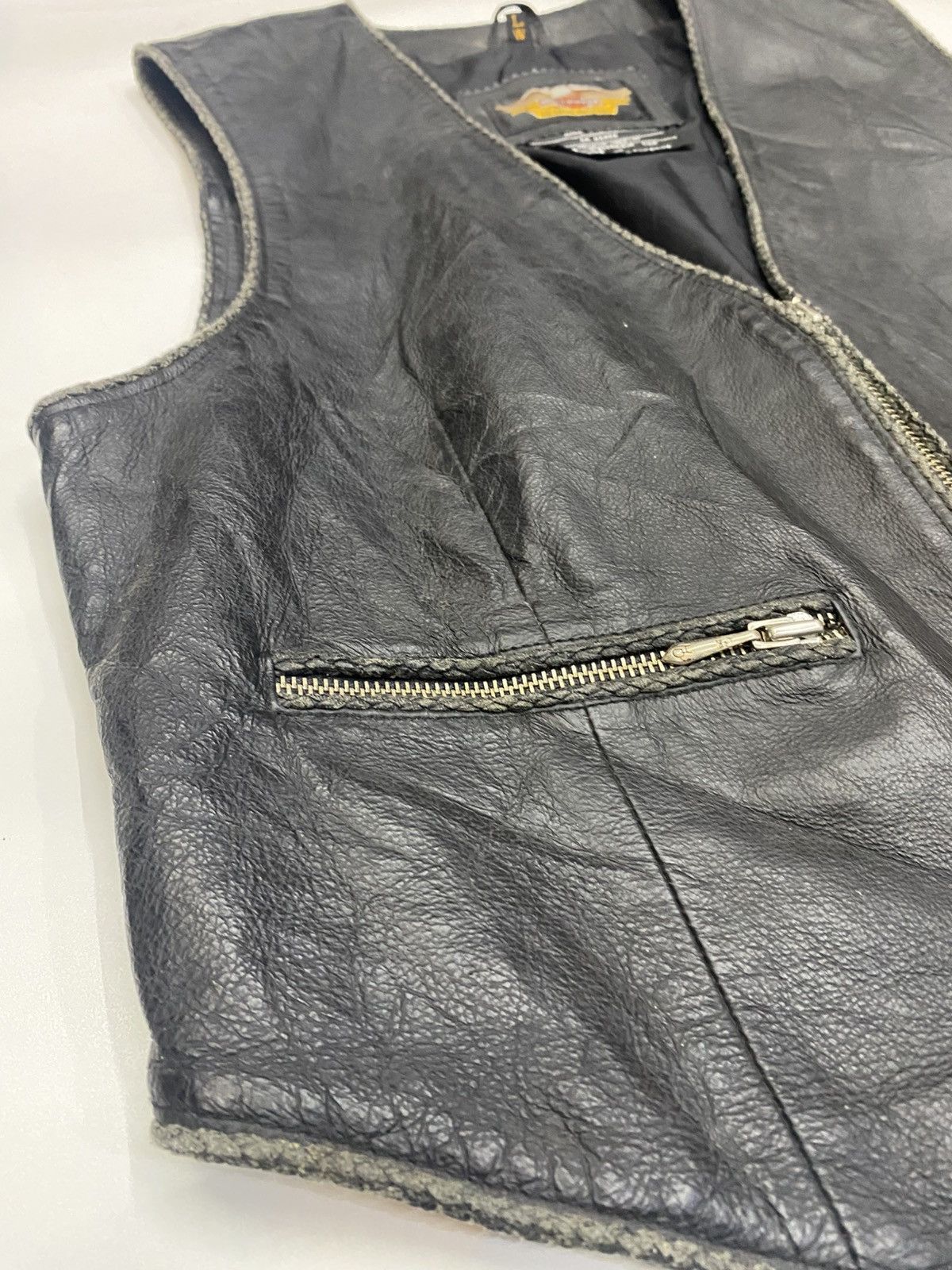 Harley Davidson Vests leather jacket harley davidson Size US M / EU 48-50 / 2 - 6 Thumbnail