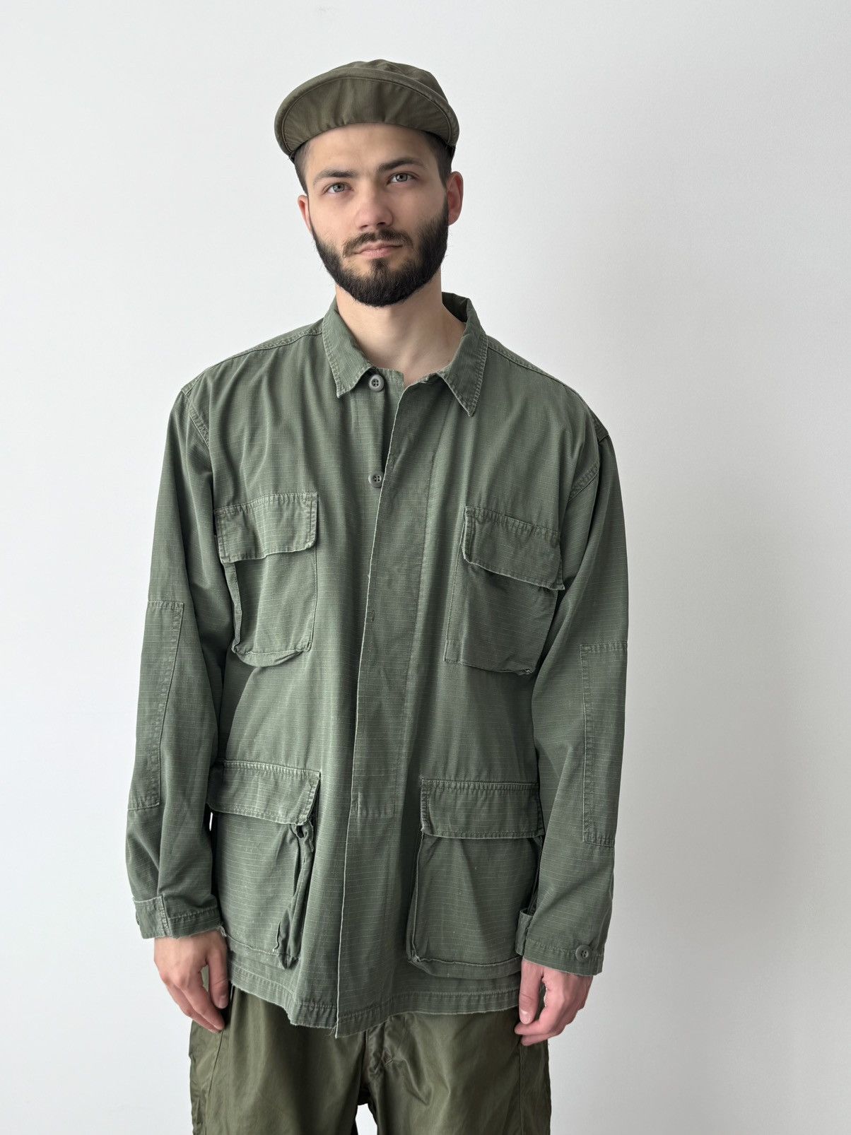 Other Vintage 80s US Army M81 BDU Jacket Size US L / EU 52-54 / 3 - 1 Thumbnail