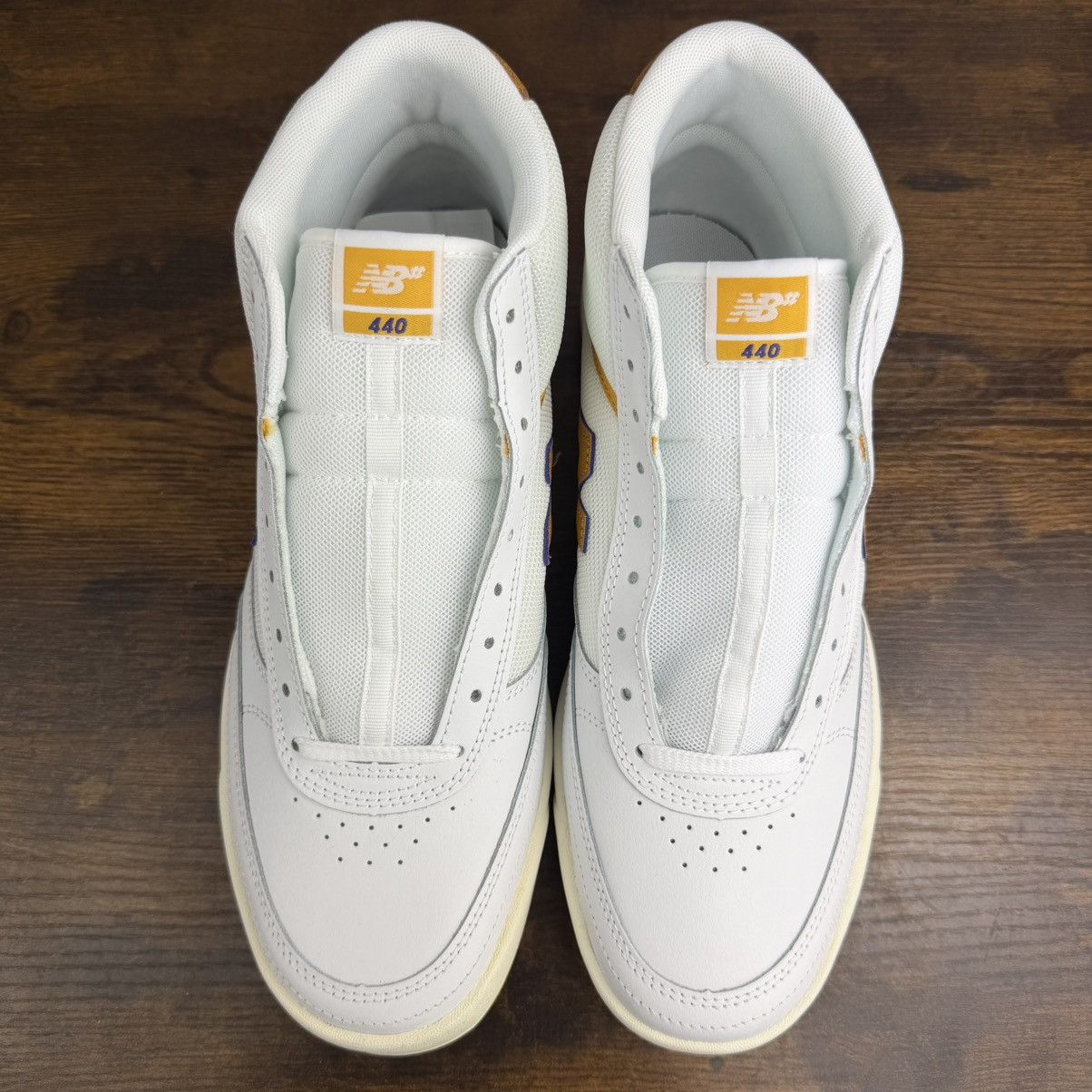 New Balance New Balance Numeric 440 High White Yellow Size 9 NM440HJR OG Size US 9 / EU 42 - 5 Thumbnail