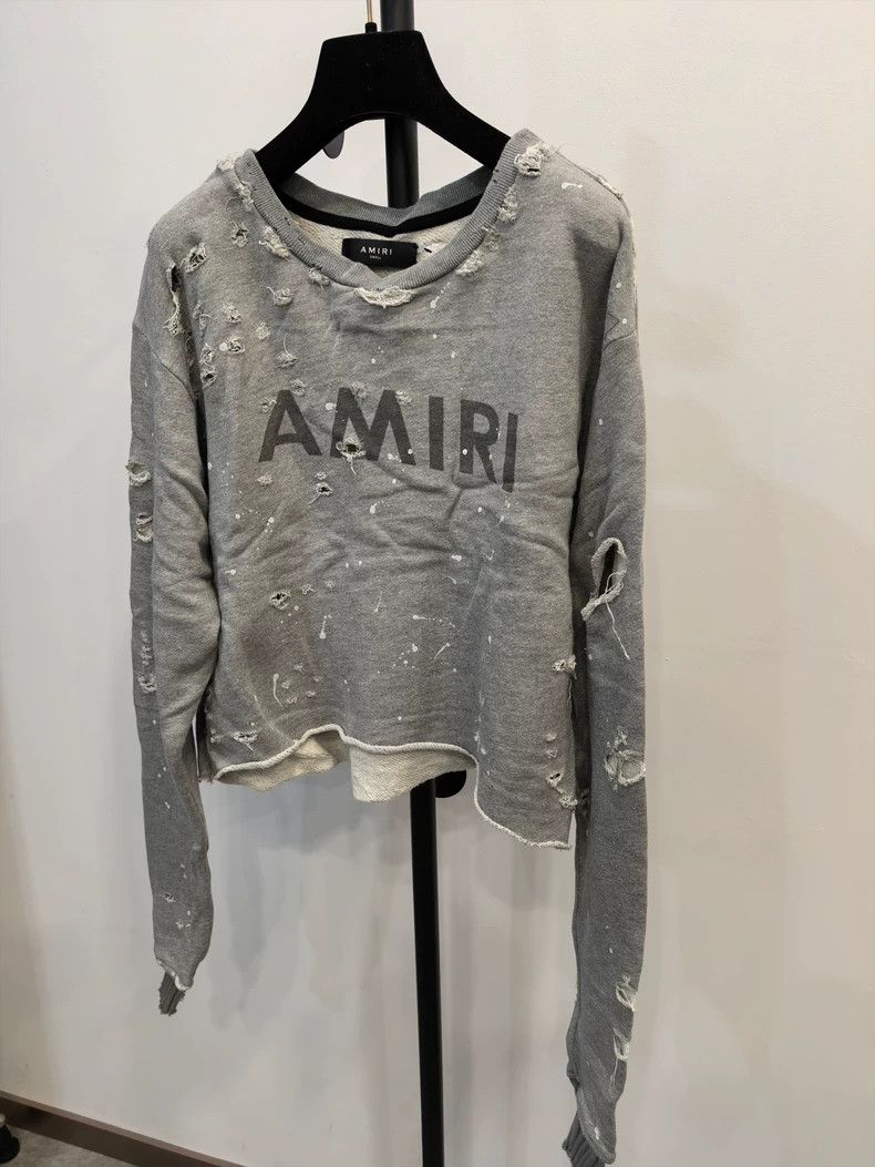 Amiri Amiri Round-neck sweatshirt 2501-Nextarrow Size US S / EU 44-46 / 1 - 2 Thumbnail