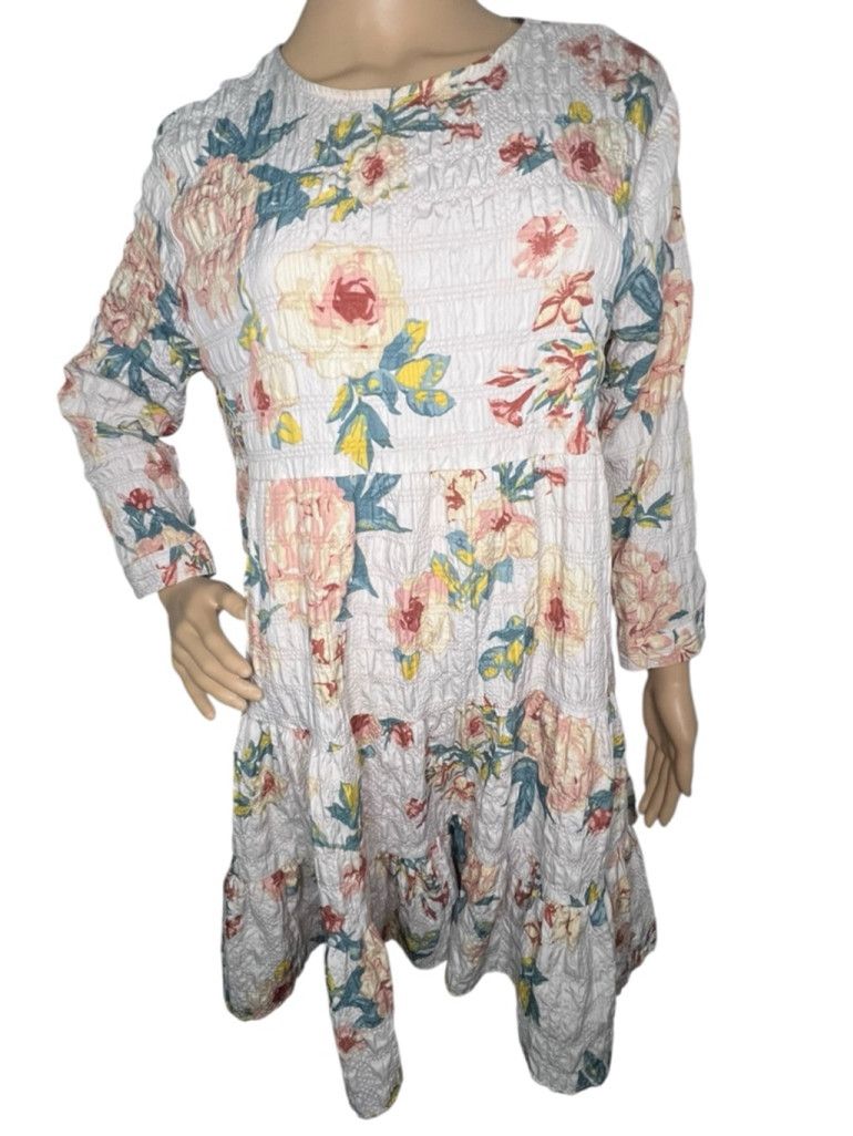 chinese dress ladies Zara inspired loose belted floral dress