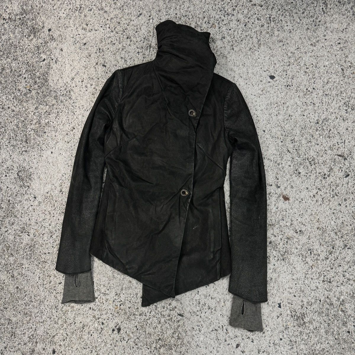 Isaac Sellam Experience Isaac Sellam Experience Lambskin Leather Down Puffer Jacket Size XS / US 0-2 / IT 36-38 - 8 Thumbnail