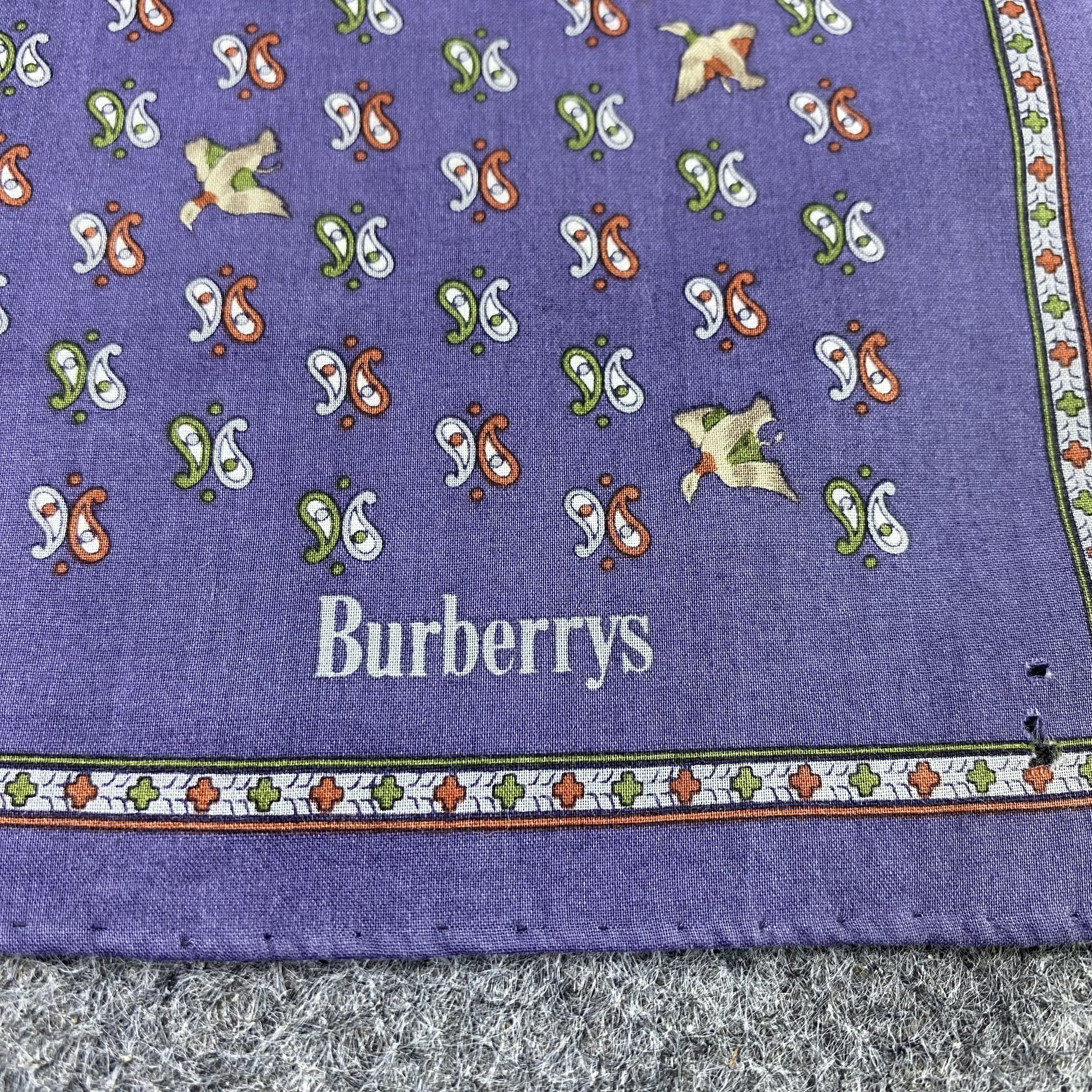 Burberry Burberry Handkerchief Neckerchief Bandana-B1981 Size ONE SIZE - 7 Thumbnail