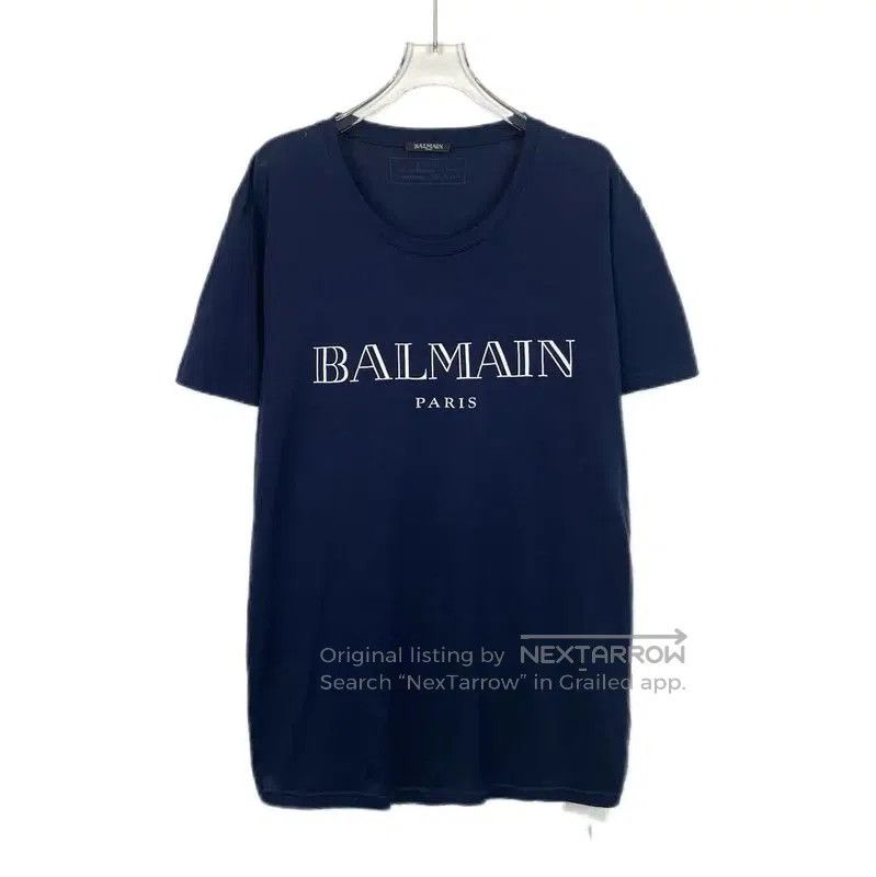 Balmain Balmain Blue Cotton T-shirt for Women . Size M / US 6-8 / IT 42-44 - 1 Thumbnail