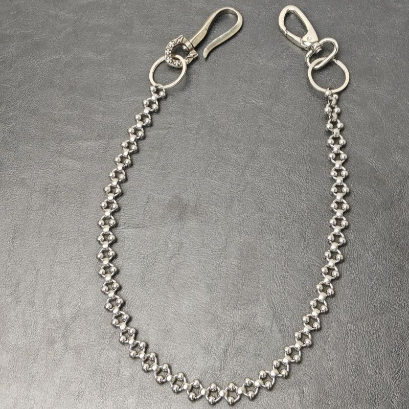 Jewelry Punk Waist Pants Chain Wallet Chain Keychain in Silver, Men's