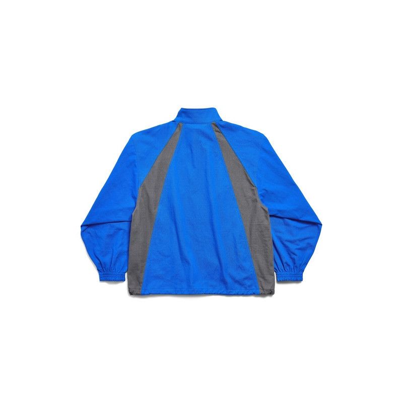 Balenciaga o1tr1nto0426 Tracksuit Denim Jacket in Royal Blue Size US L / EU 52-54 / 3 - 6 Thumbnail