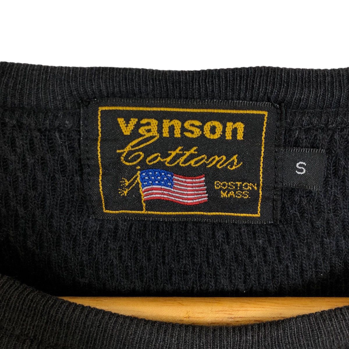 Vanson Leathers Vintage Vanson Cottons Crewneck Sweatshirt Pullover Big Logo Size US S / EU 44-46 / 1 - 9 Thumbnail
