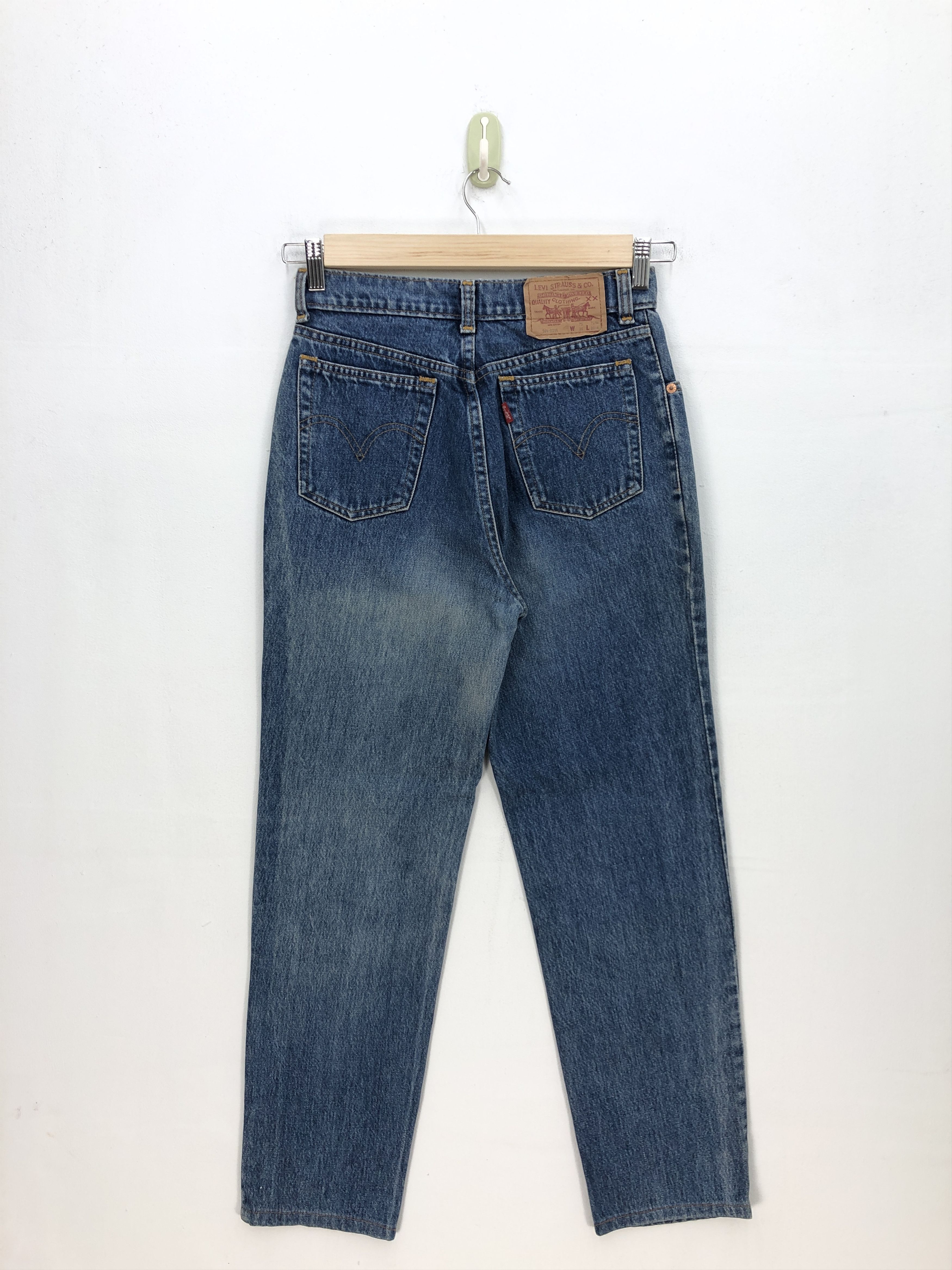 Levi's Vintage 90s Levis Jeans Levi's Faded Denim Pants Size 26" / US 2 / IT 38 - 2 Thumbnail