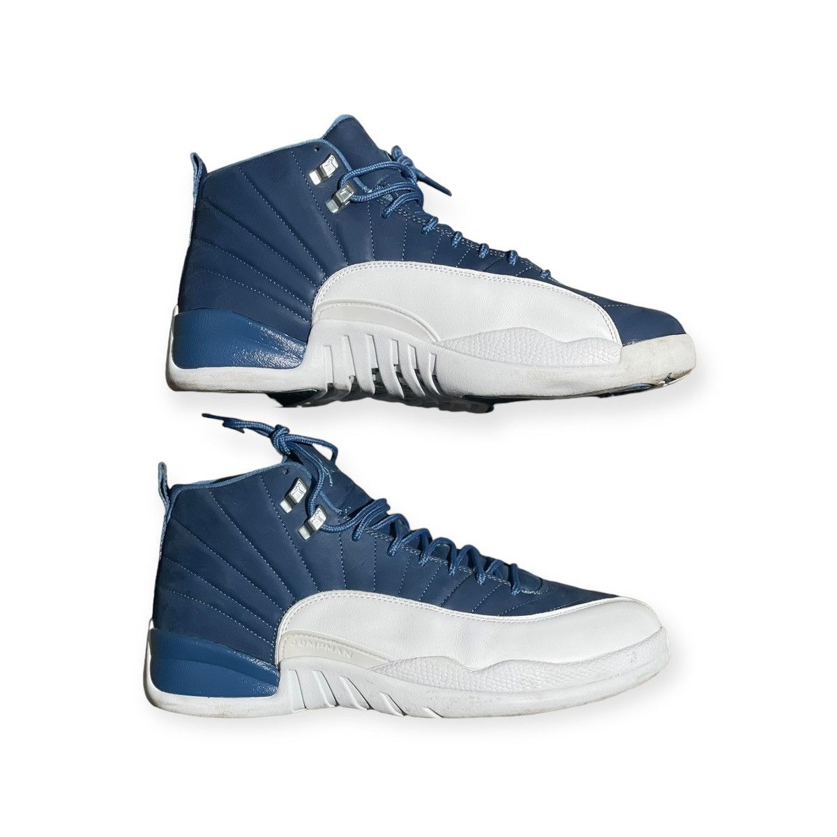 Jordan Brand Nike Air Jordan 12 Retro Indigo Sneakers Size US 11.5 / EU 44-45 - 7 Thumbnail