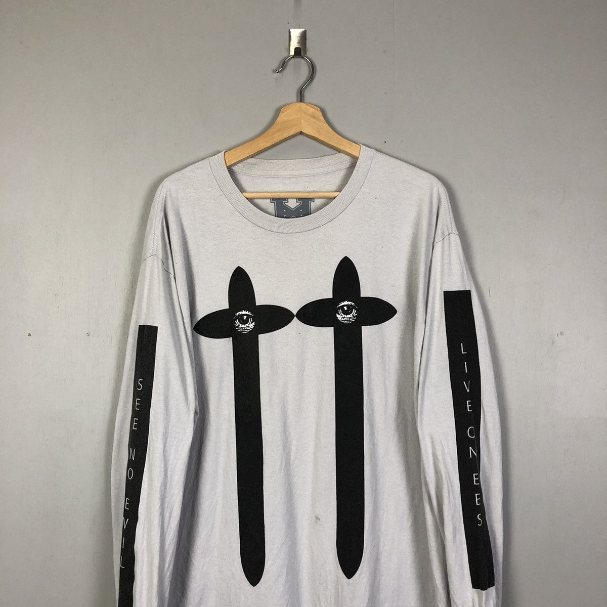 Vintage Vintage y2k He Hippo Esthetics Long Sleeve tshirt Size US L / EU 52-54 / 3 - 3 Thumbnail