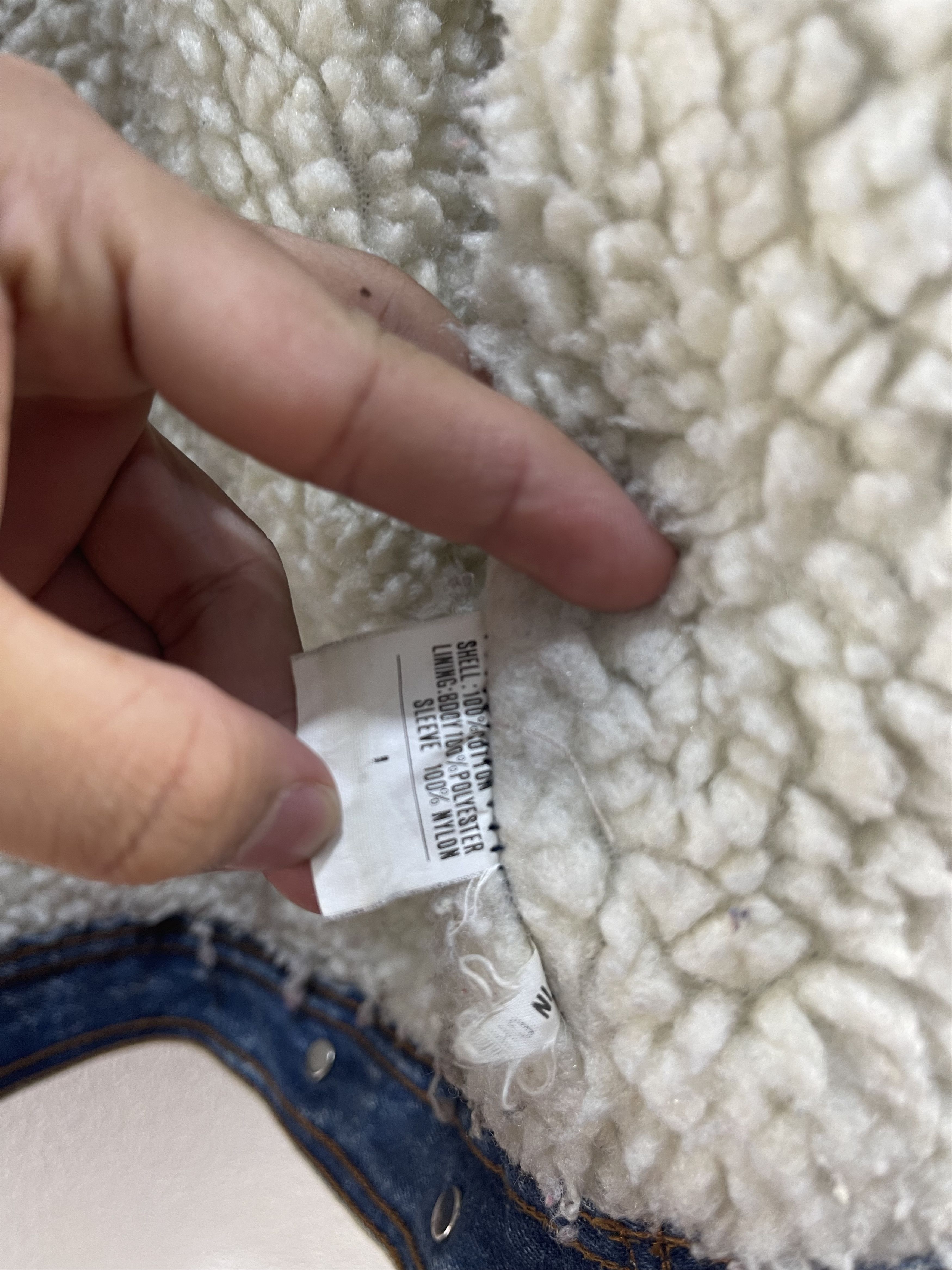 Other Vintage Hacienda Sherpa Denim Jacket Size US L / EU 52-54 / 3 - 9 Thumbnail