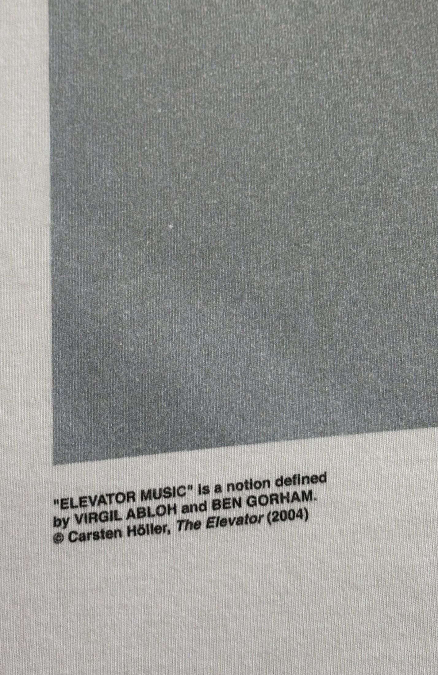 Off-White Off-White "Elevator Music" T-shirt Medium Size US M / EU 48-50 / 2 - 9 Thumbnail