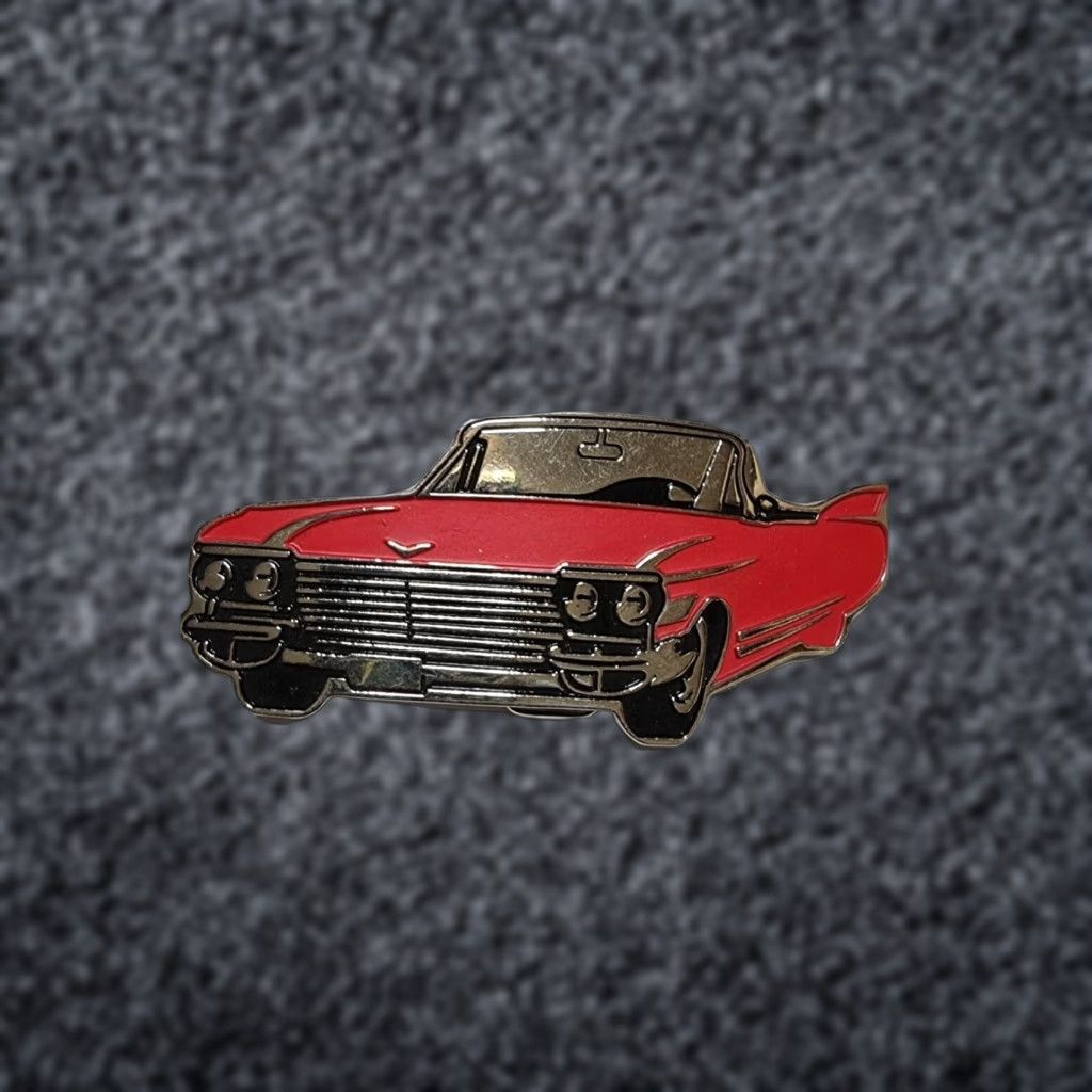 Vintage VINTAGE Enamel 1957 Chevrolet Bel Air Belt Buckle Shirt USA Silver 1950s 60s Vehicles Mens Size ONE SIZE - 1 Thumbnail
