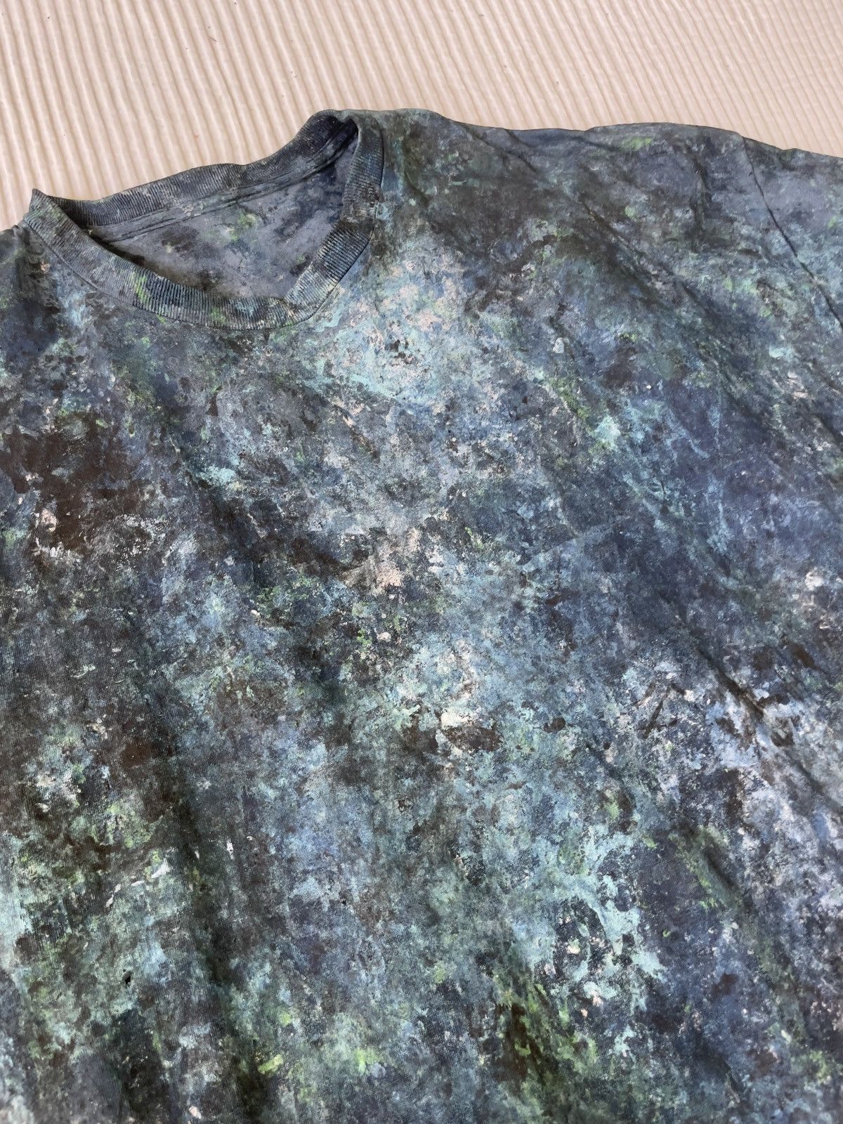 Handmade Monet Camo Painted Tee Size US XL / EU 56 / 4 - 11 Thumbnail