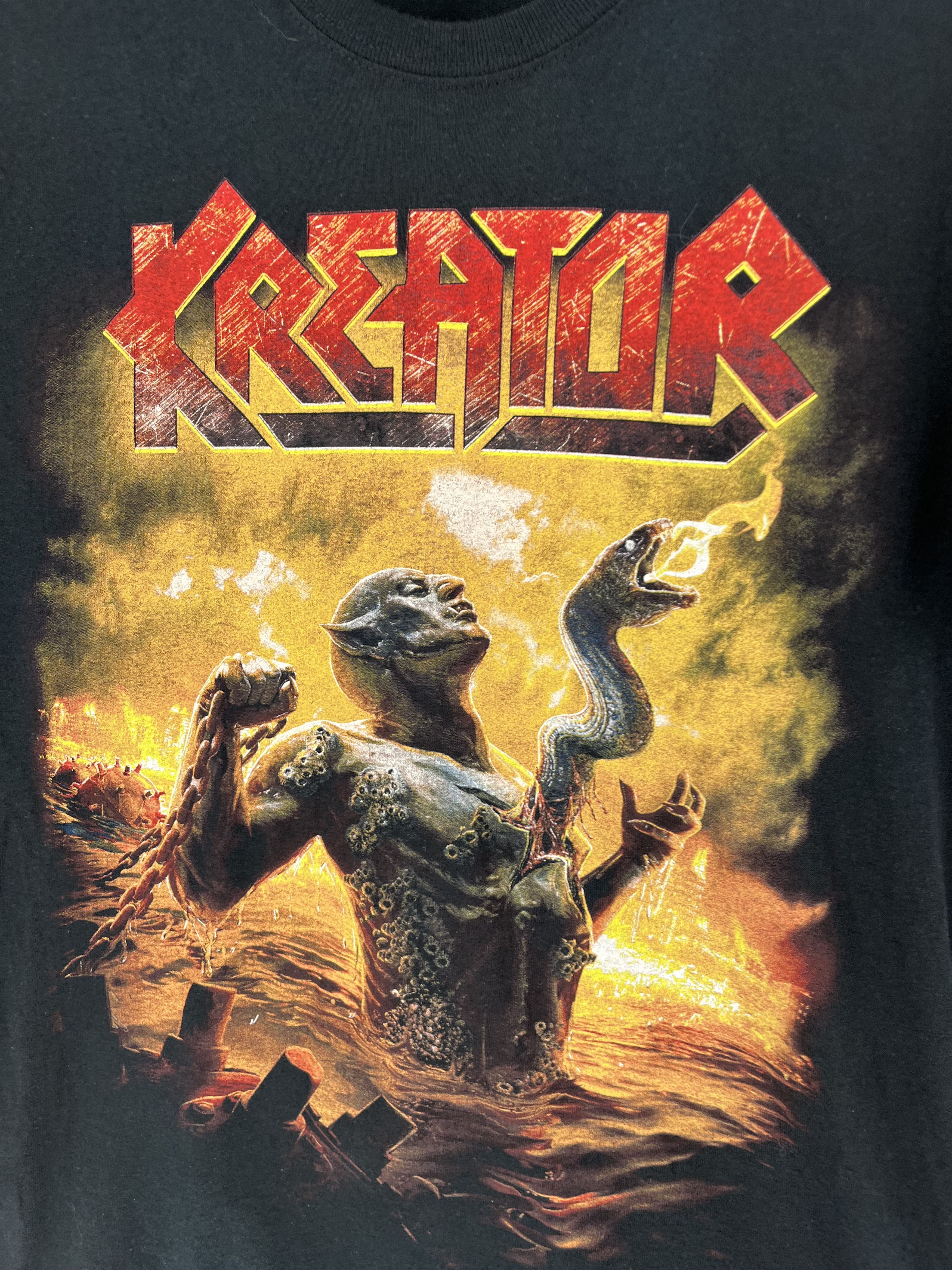 Band Tees Vintage Y2K KREATOR 2014 Tour T-Shirt Size US M / EU 48-50 / 2 - 7 Thumbnail