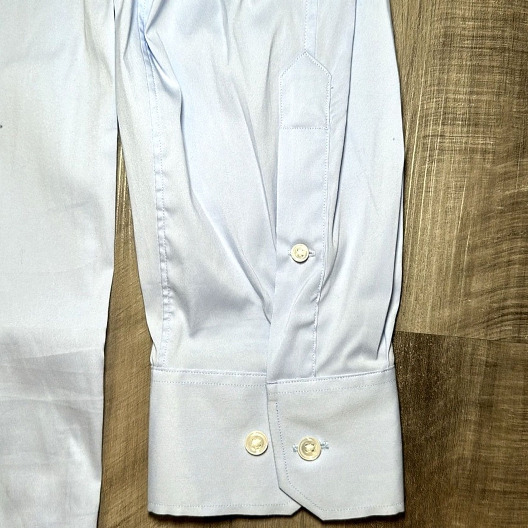 Bonobos Bonobos Dress Shirt Shirt 18 38 XXL Light Blue NWOT Men Mens 18 38 (XXL) Blue Long Sleeve Button Down Shirt Size US XXL / EU 58 / 5 - 4 Thumbnail