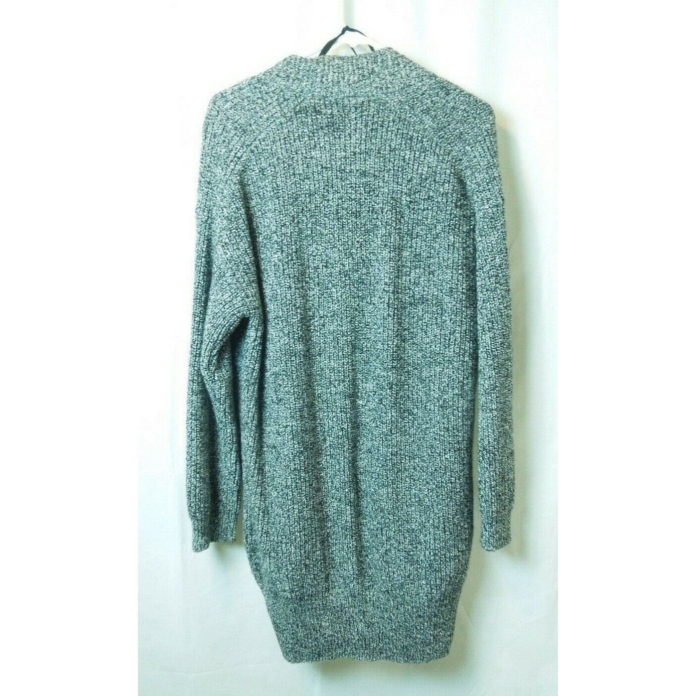 Gap Women's Gap Black White Long Thick Knitted Cardigan w/ Gold Size XS / US 0-2 / IT 36-38 - 6 Thumbnail