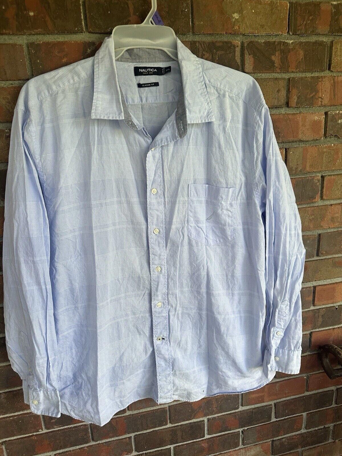 Designer mens xxl button up shirts size xxl 100% Cotton Nautica Size US XXL / EU 58 / 5 - 1 Thumbnail