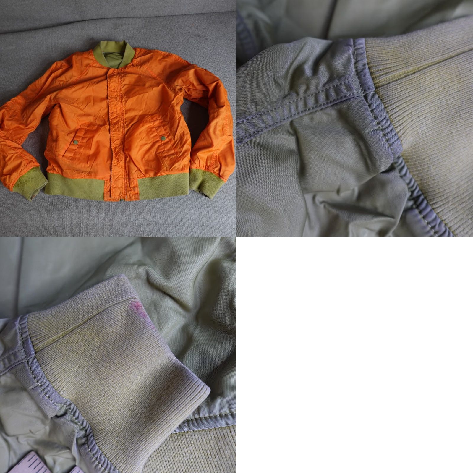 Vintage **Green Solid Alpha Industries Mens Bomber Jacket Medium** User: Green Solid Alpha Industries Mens Bomber Jacket Medium Size US M / EU 48-50 / 2 - 8 Thumbnail