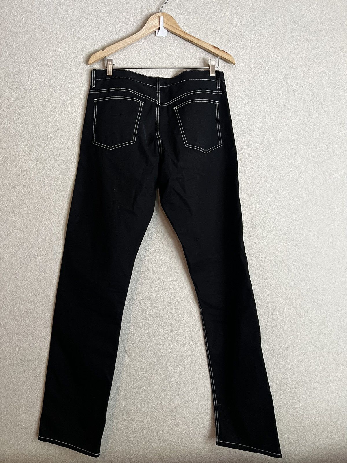Comme des Garcons Homme Plus S/S13 Menswear Contrast Stitch Trousers Size US 34 / EU 50 - 2 Thumbnail