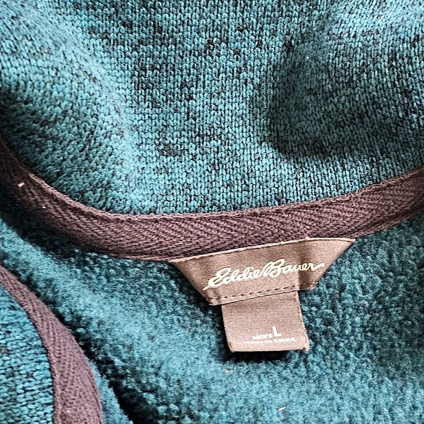 Eddie Bauer Eddie Bauer Sweater Mens Large Green 1/4 Button Knit Long Sleeve Outdoors Casual Shirt? Size US L / EU 52-54 / 3 - 3 Thumbnail