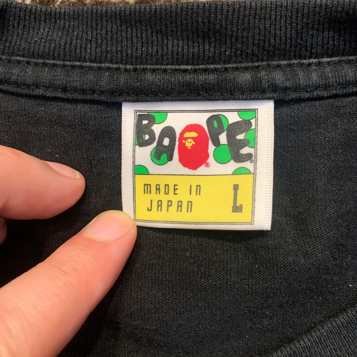 Bape A Bathing Ape LS (BAPE) Size US L / EU 52-54 / 3 - 6 Thumbnail