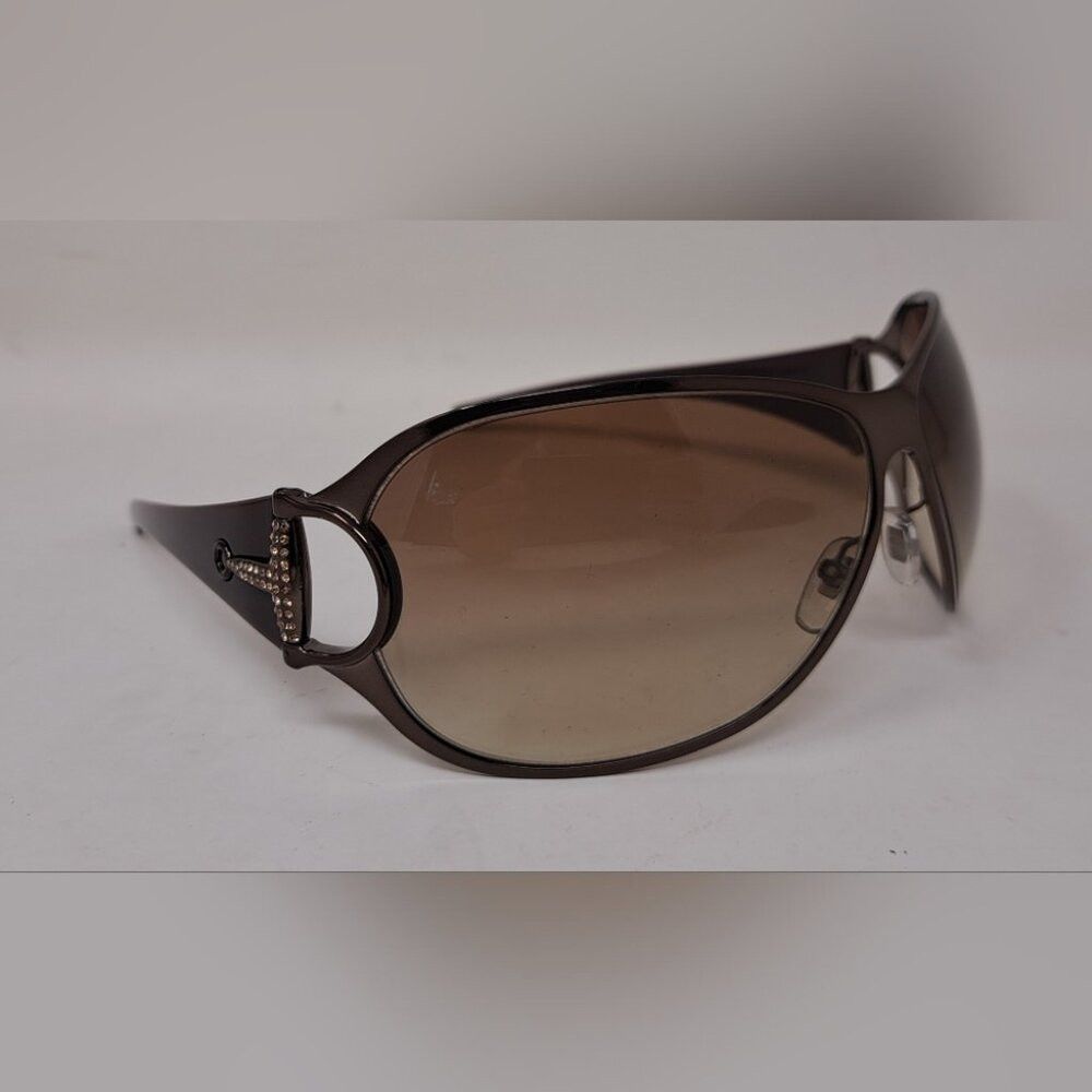 Gucci Gucci Sunglasses GG273/STRASS Vintage Y2K Horsebit Diamonds Size ONE SIZE - 7 Thumbnail