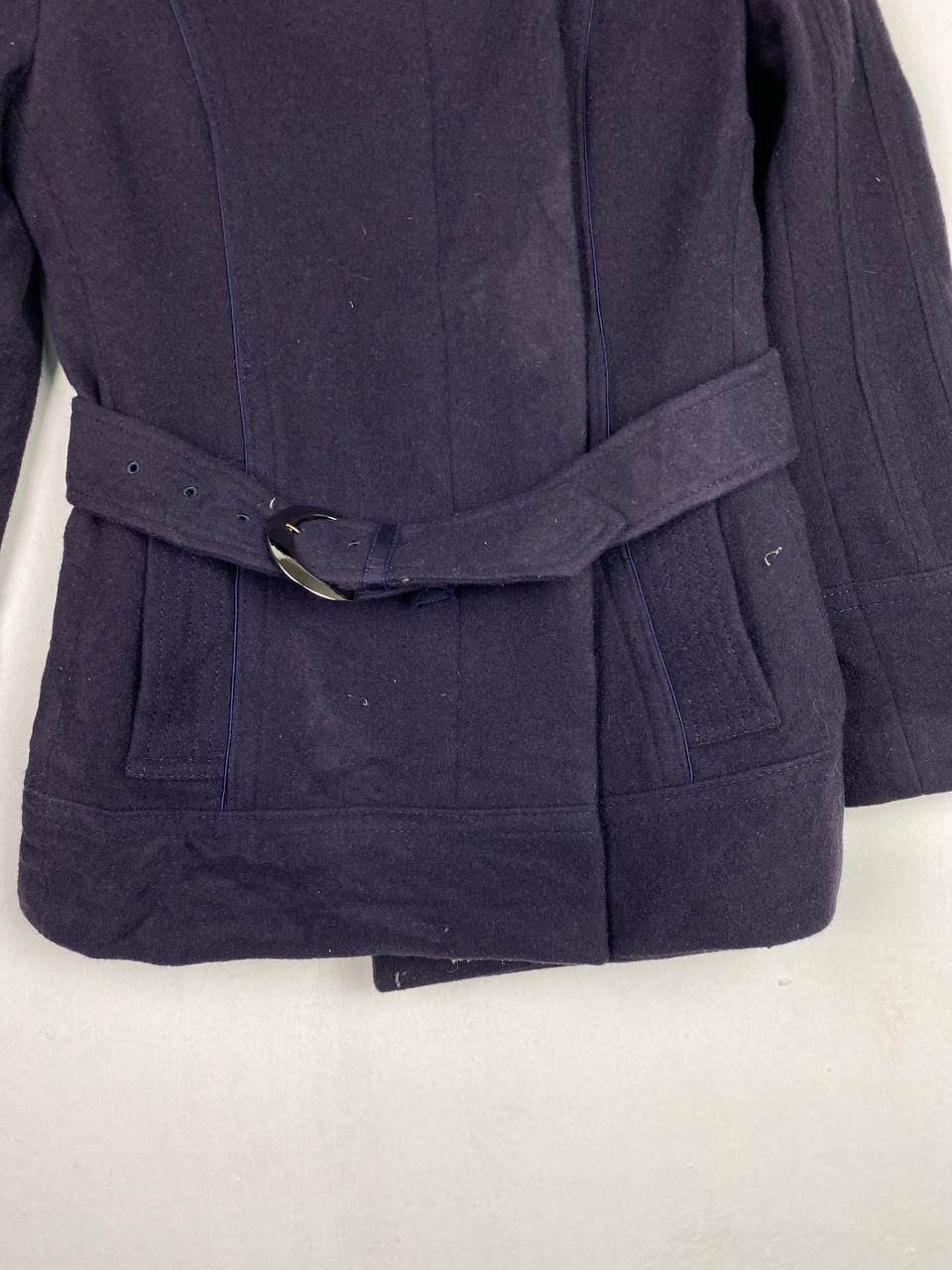 ATSURO TAYAMA atsuro tayama japan wool belted jacket nice design Size S / US 4 / IT 40 - 3 Thumbnail