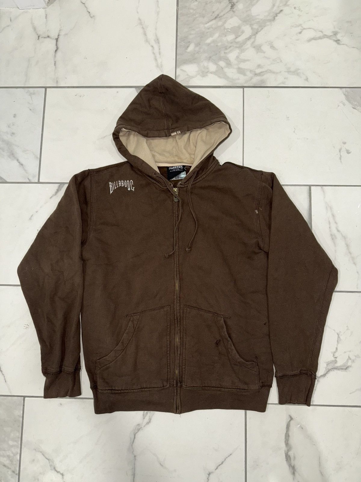 Billabong Billabong Skull Y2K Hoodie Size US L / EU 52-54 / 3 - 2 Thumbnail