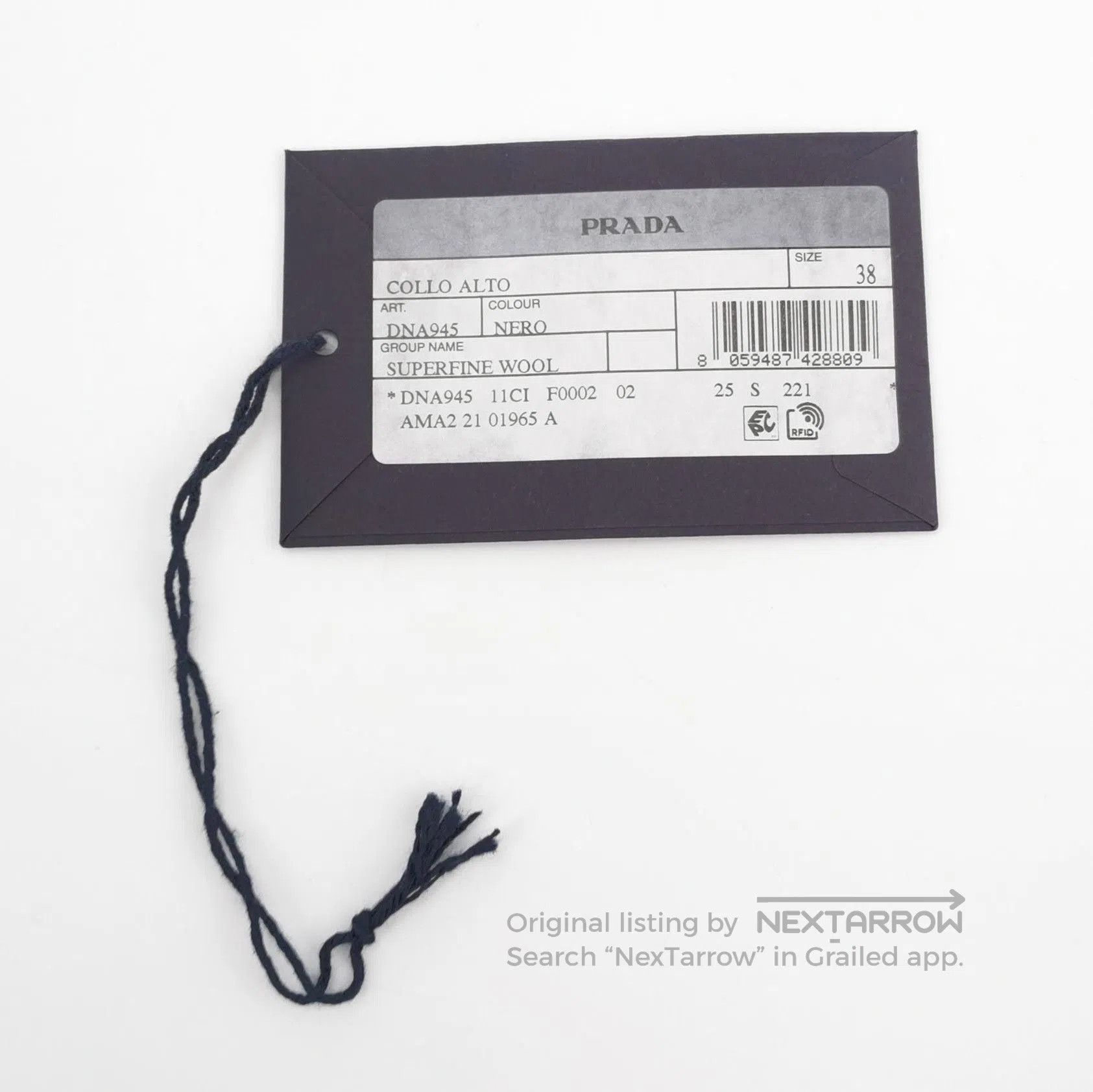 Prada Prada Black Wool Turtleneck Sweater . Size S / US 4 / IT 40 - 5 Thumbnail
