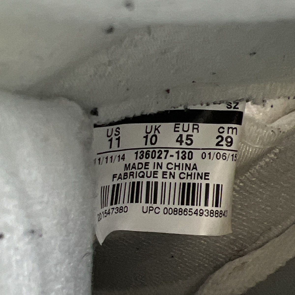 Jordan Brand Air Jordan 5 metallic white Size US 11 / EU 44 - 9 Thumbnail