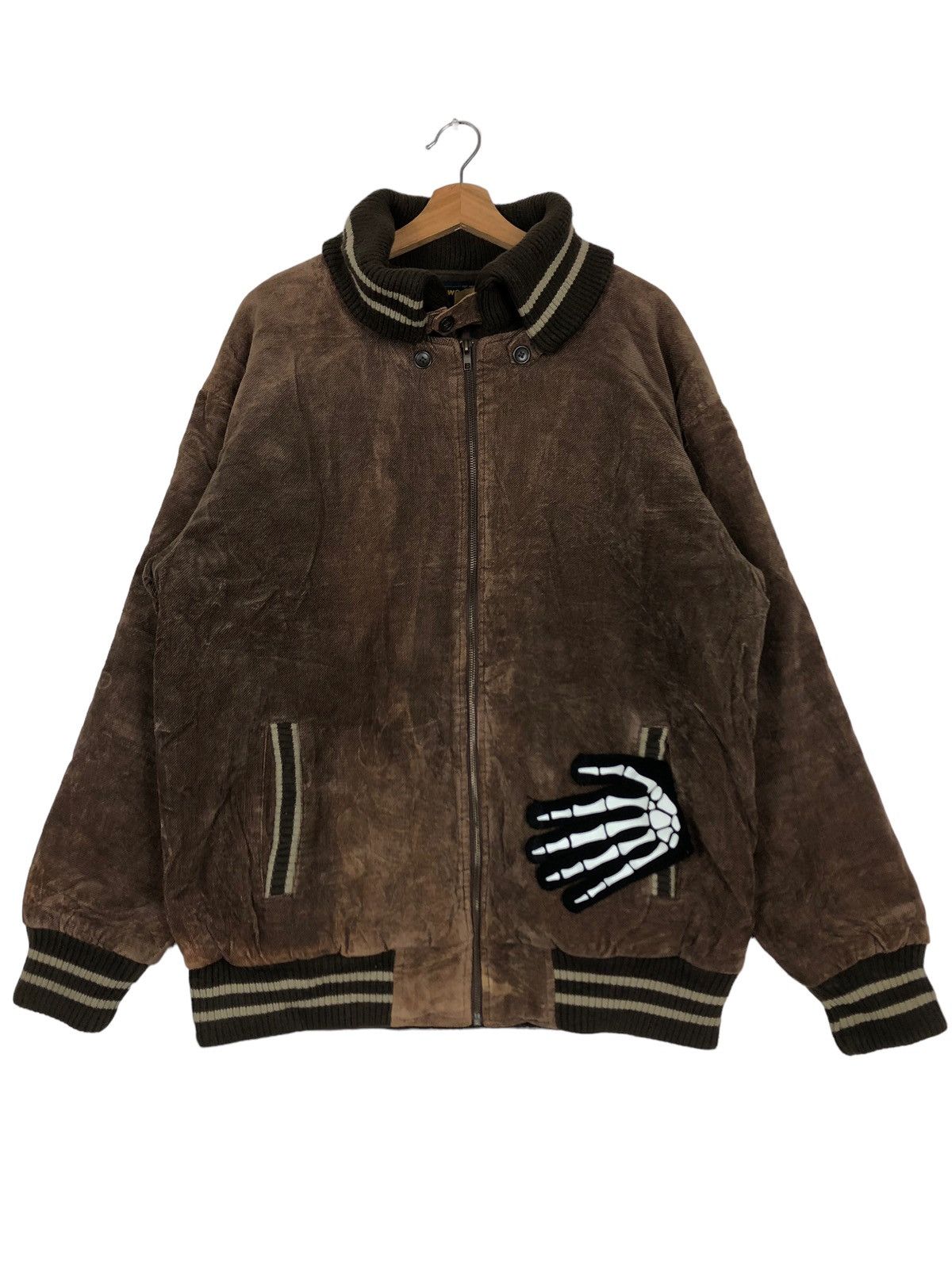 Woolrich Woolen Mills 🔥90’s VELVET BOMBER JACKET WOOLRICH WORKER Size US L / EU 52-54 / 3 - 1 Thumbnail