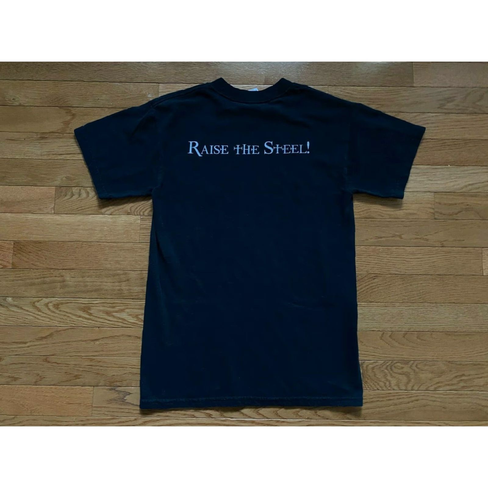 Vintage Loren Guard Band T Shirt BLACK Mens Sz S Metalcore Raise the Steel Shirt Band Mens Small Black Graphic Tee Size US S / EU 44-46 / 1 - 2 Thumbnail