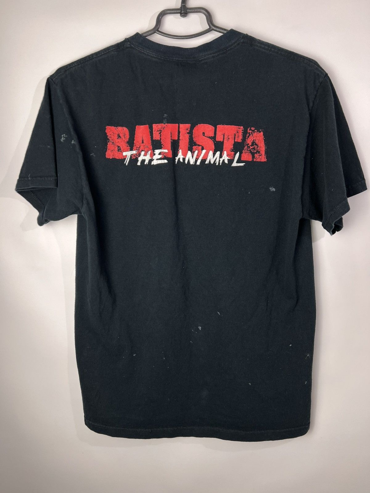 Vintage Vintage streetwear WWE Wrestling Batista The Animal T-shirt Size US M / EU 48-50 / 2 - 4 Thumbnail