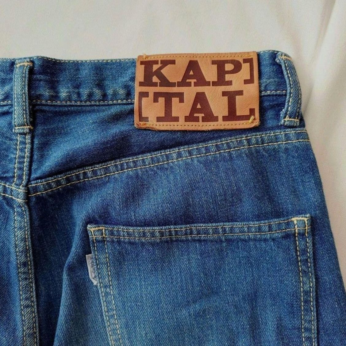 Kapital KAPITAL Jeans Men's Size 34 Indigo Made in Okayama Mitsu Factory USED Size US 34 / EU 50 - 4 Thumbnail