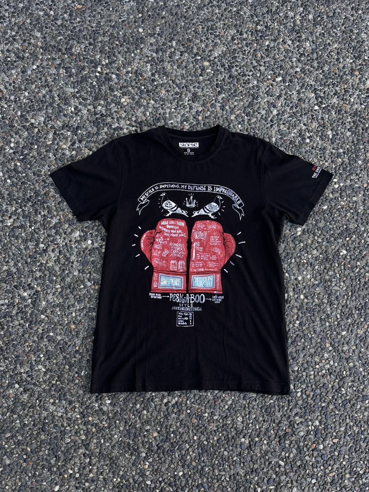 Staple 10's Staple x Mike Tyson Iron Gloves Tee Size US S / EU 44-46 / 1 - 1 Thumbnail