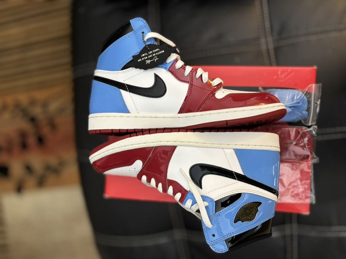 Jordan Brand Air Jordan 1 Retro Fearless UNC Chicago Size US 10.5 / EU 43-44 - 1 Thumbnail