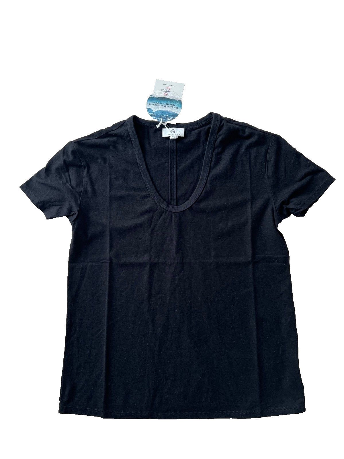 AG Adriano Goldschmied AG Adriano Goldschmied Henson Tee Black ( XS ) Size XS / US 0-2 / IT 36-38 - 3 Thumbnail