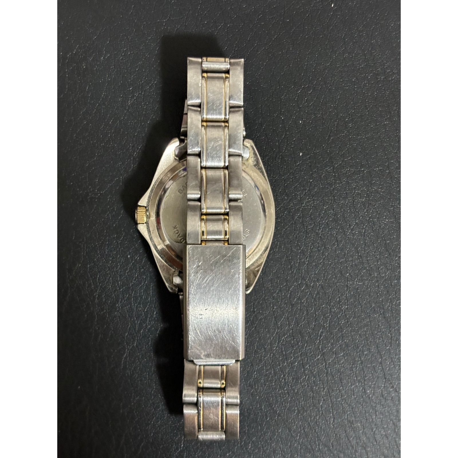 Elgin National Watch Company Vintage Galaxy By Elgin 2-Tone Womens Watch. New Battery. Size ONE SIZE - 7 Thumbnail